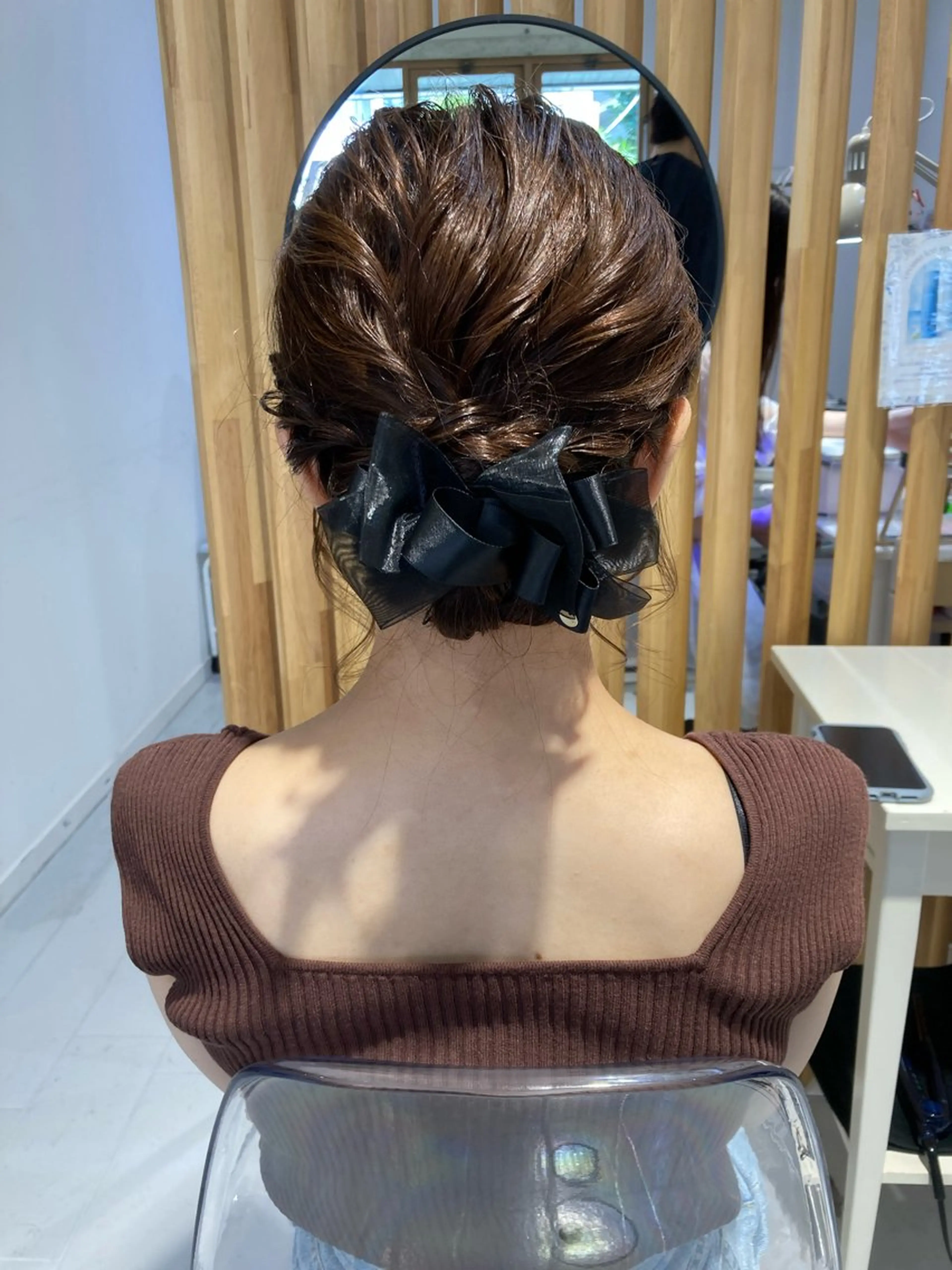 ミディアム ヘアセット 🫧ゆうき🪽 髪質改善/ハイライトのヘアスタイル