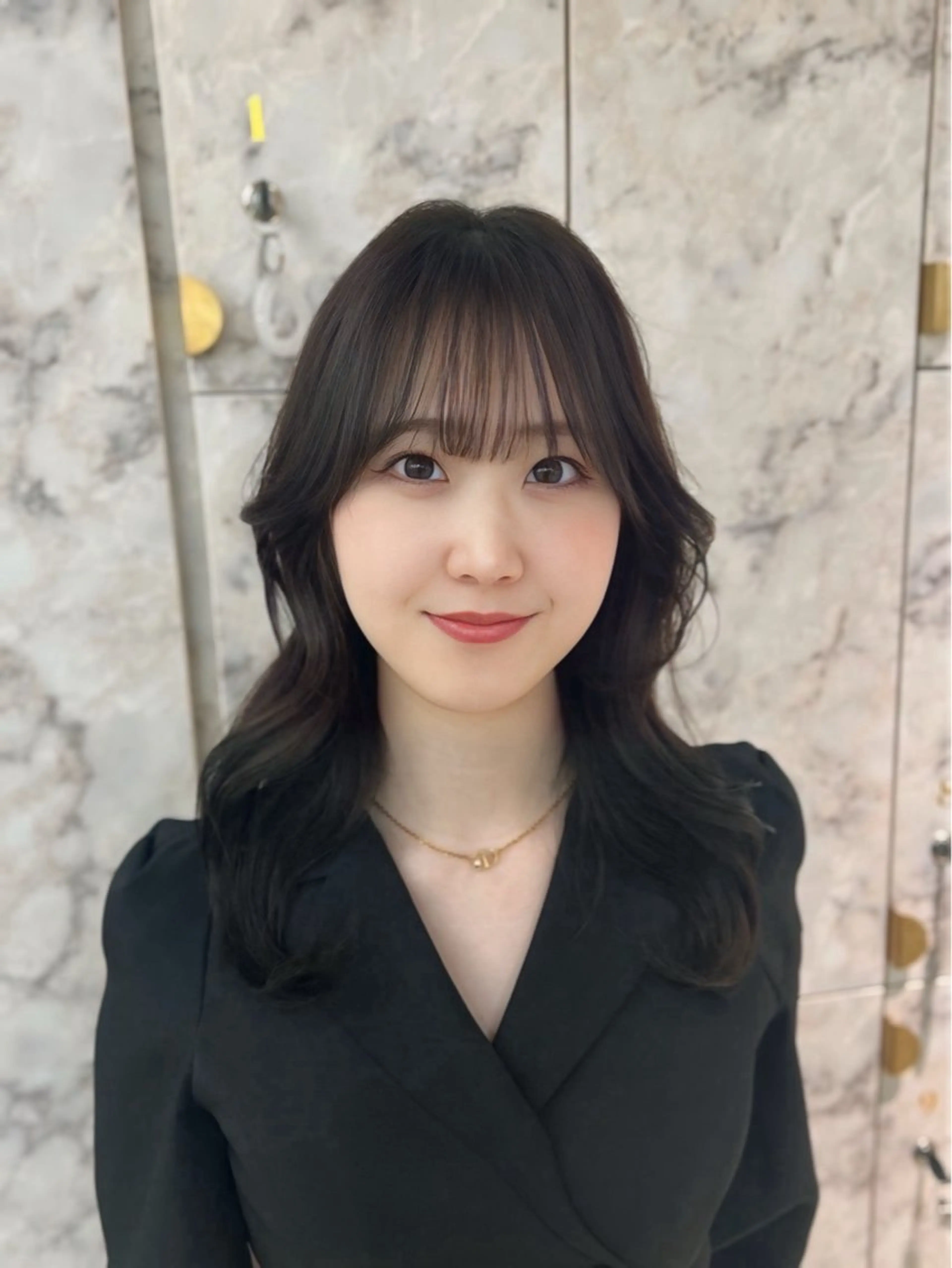 艶カラー＋トリートメントの写真