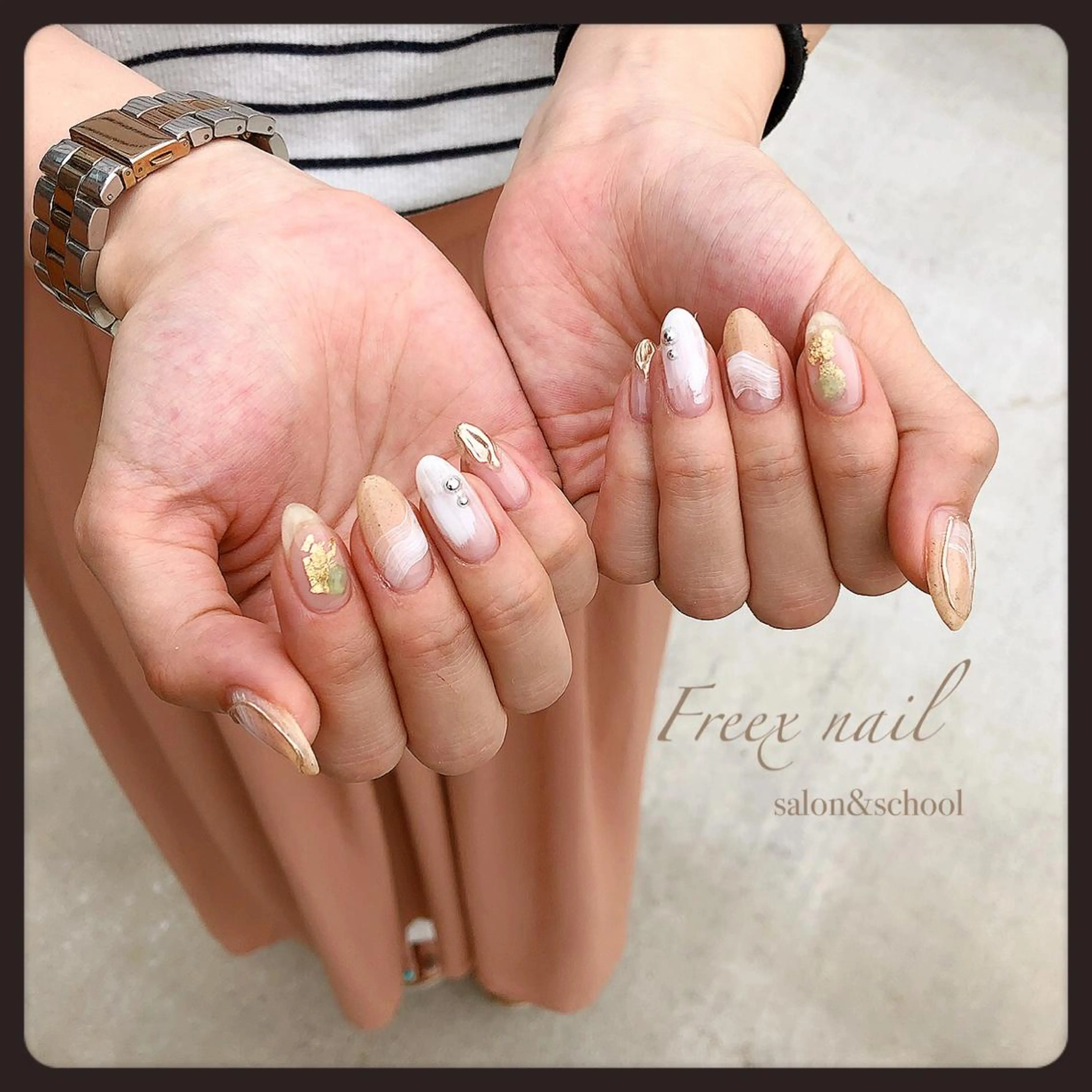 ネイル freex nail /ニュアンス/個性派のネイルデザイン