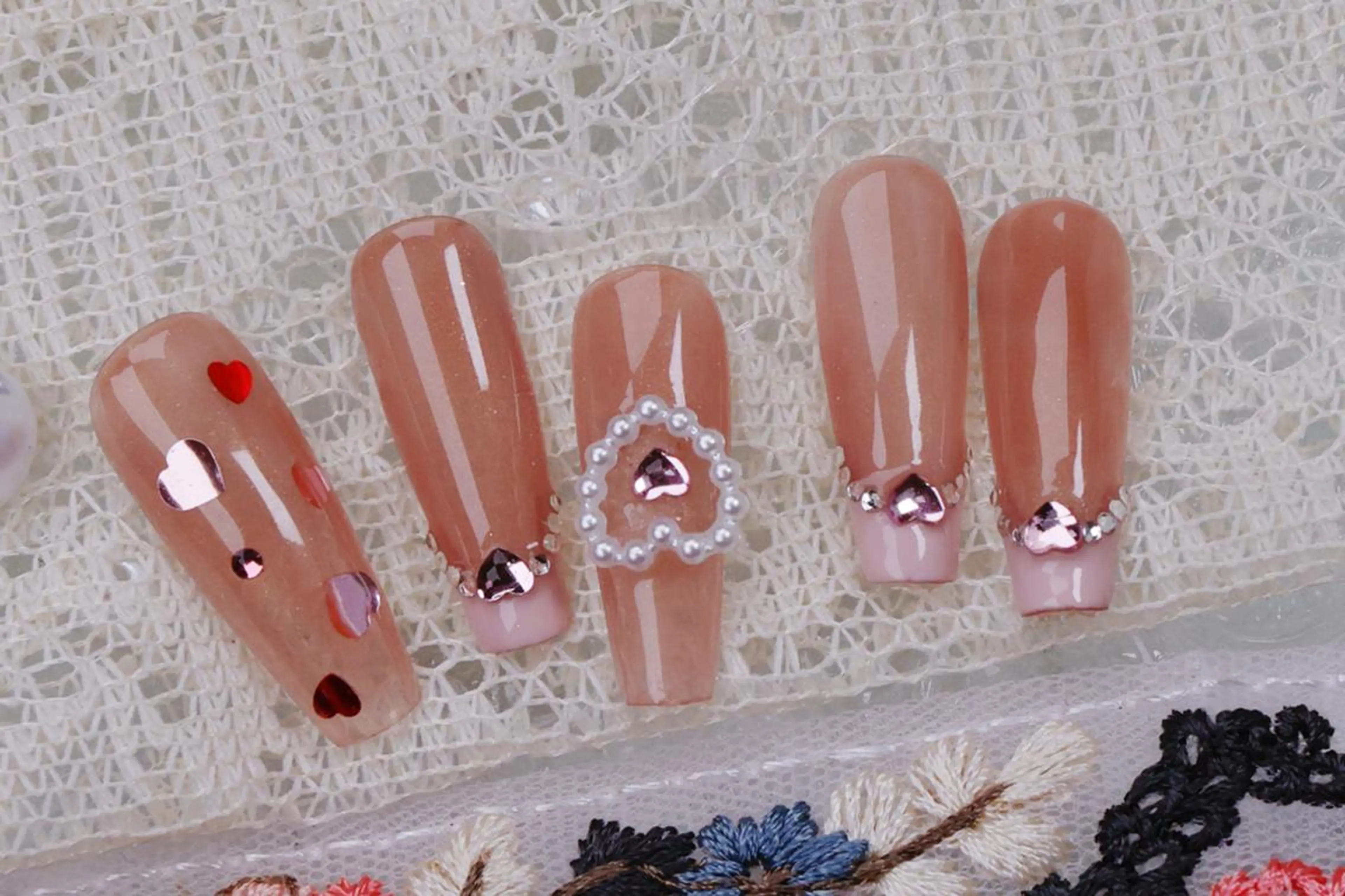 ネイル ハロウィン ロングネイル マグネットネイル スカルプネイル ネイルチップ MSSugar Nailのネイルデザイン