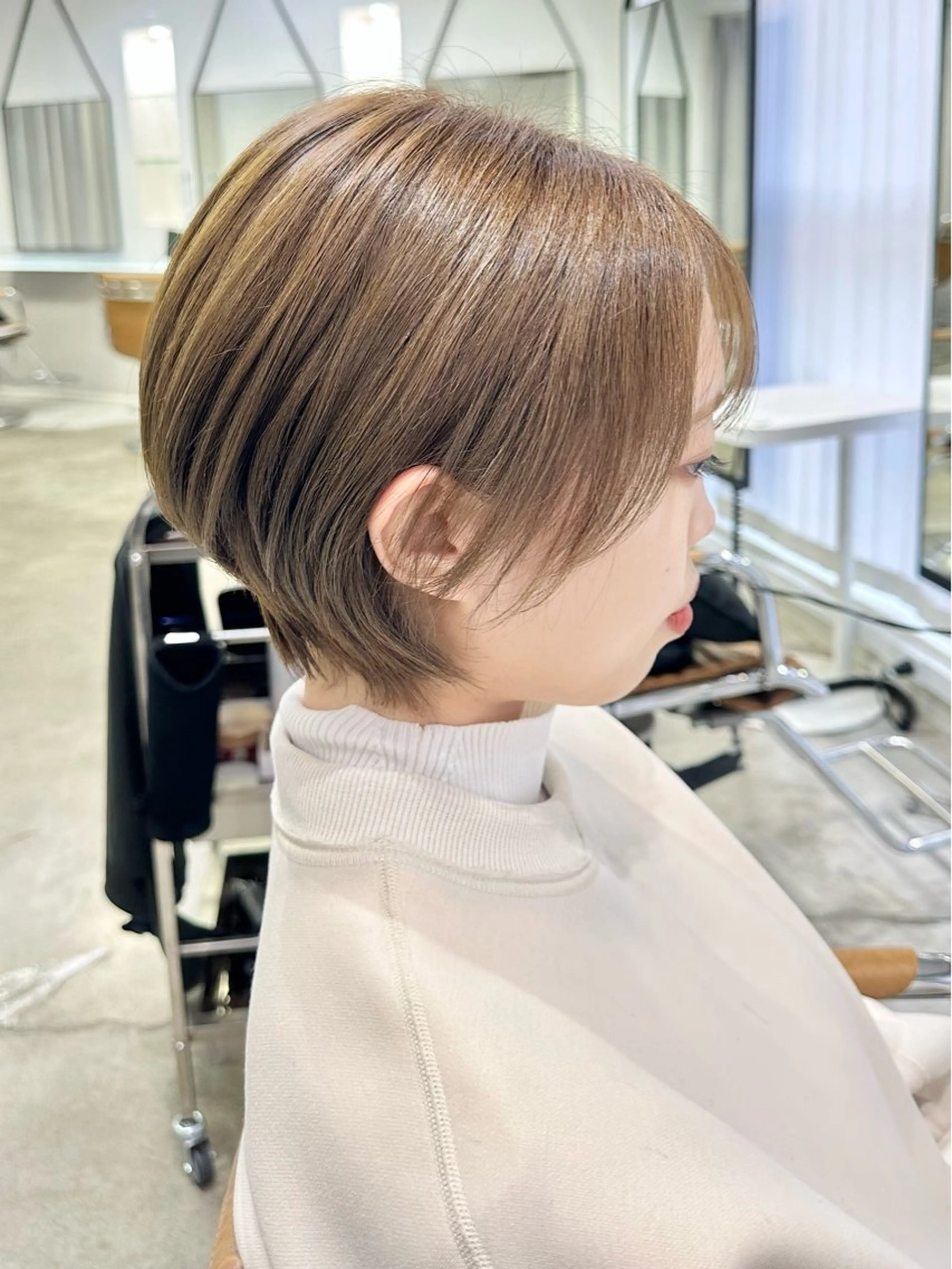 ショート カラー ショートヘア Memoriese 表参道のヘアスタイル