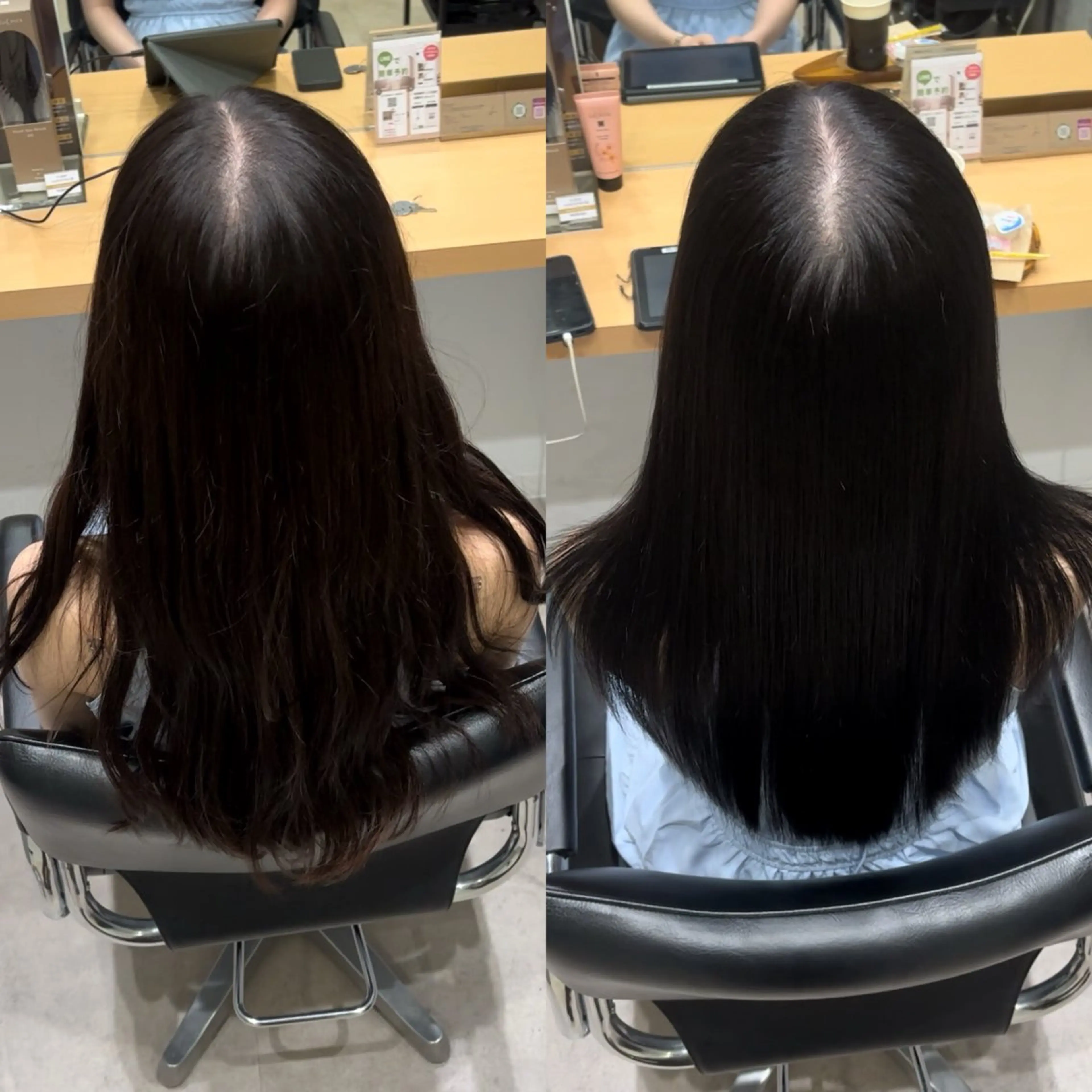 ミディアム カラー アクアカラー 髪質改善 トリートメント カット ヘアカラー トリートメント 髪質改善ヘアケア 艶髪特化/上田のヘアスタイル