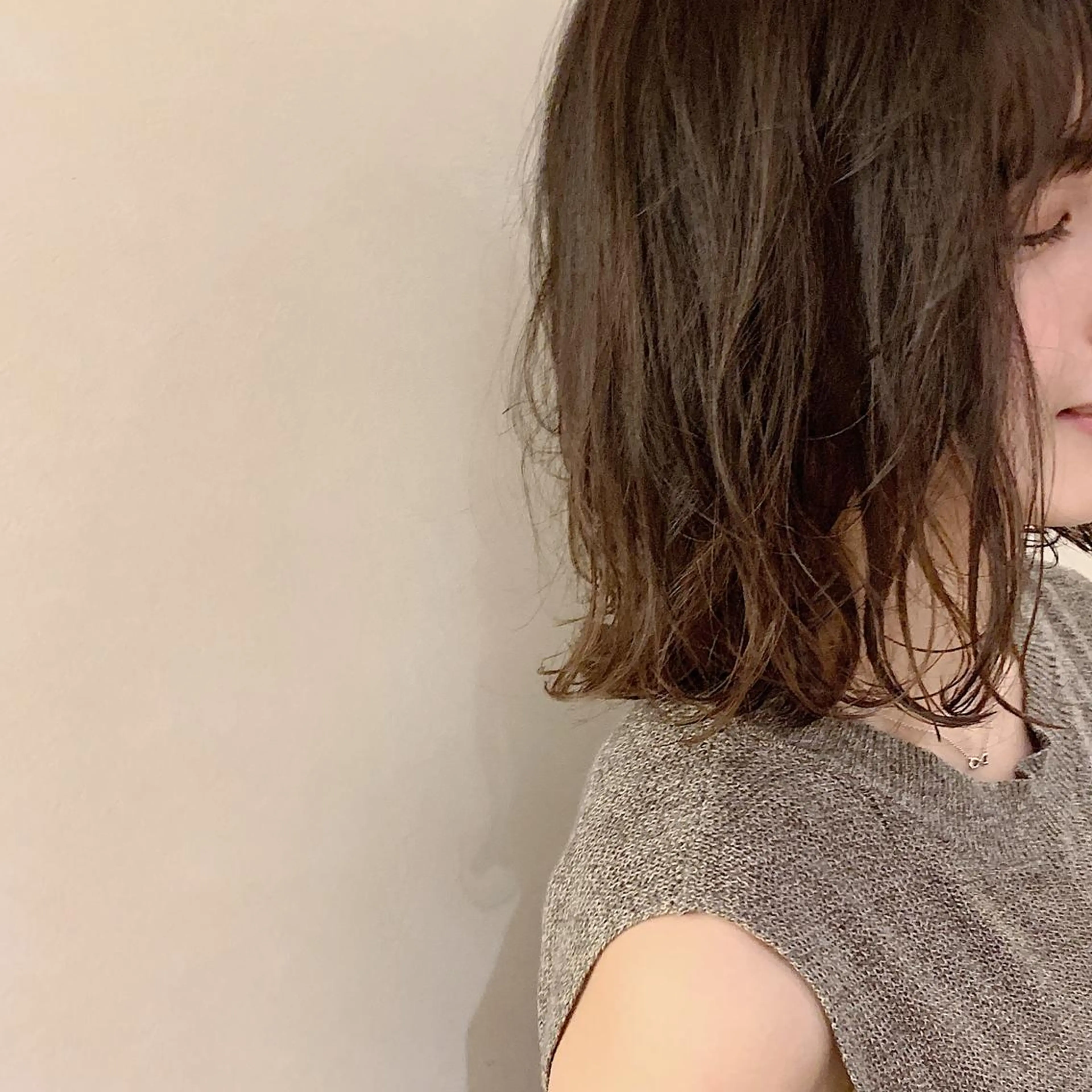 ミディアム パーマ ミディアムパーマ IIZUKA RYOKEI🌿のヘアスタイル
