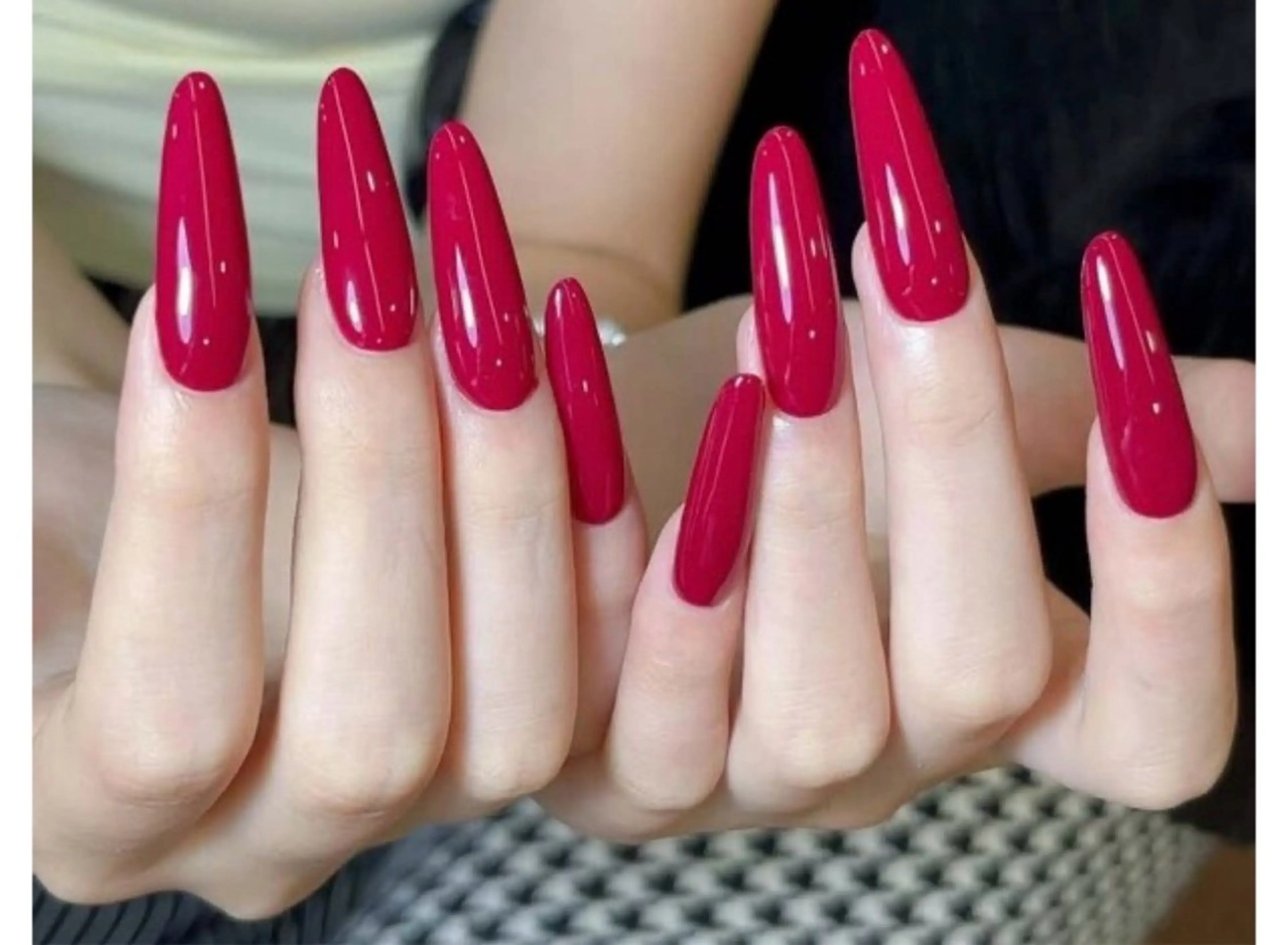 【期間限定】★チップ長さ出し＋ワンカラーの写真