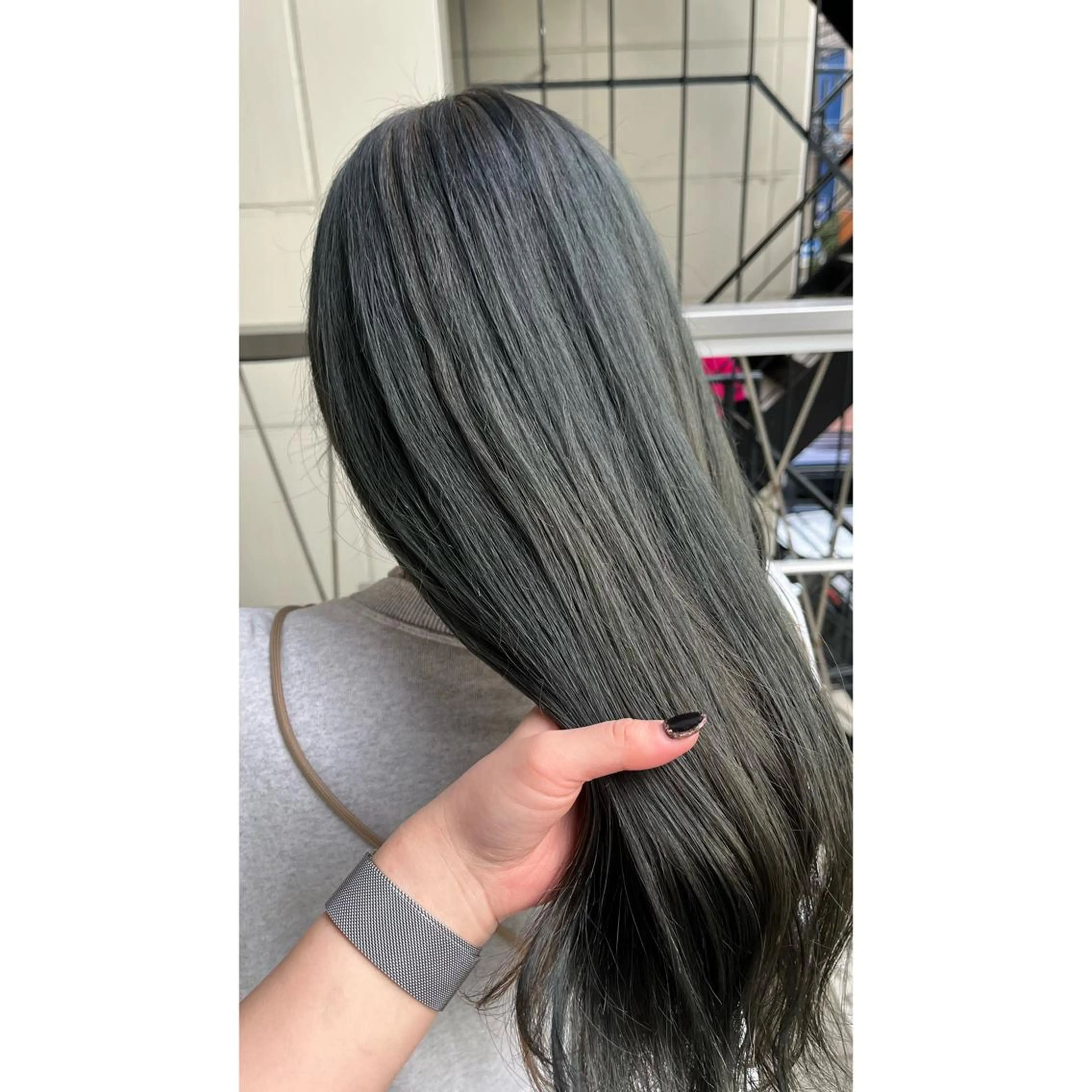 ロング カラー ヘアカラー トリートメント 梅田/髪質改善カラー ❄︎ mikiのヘアスタイル