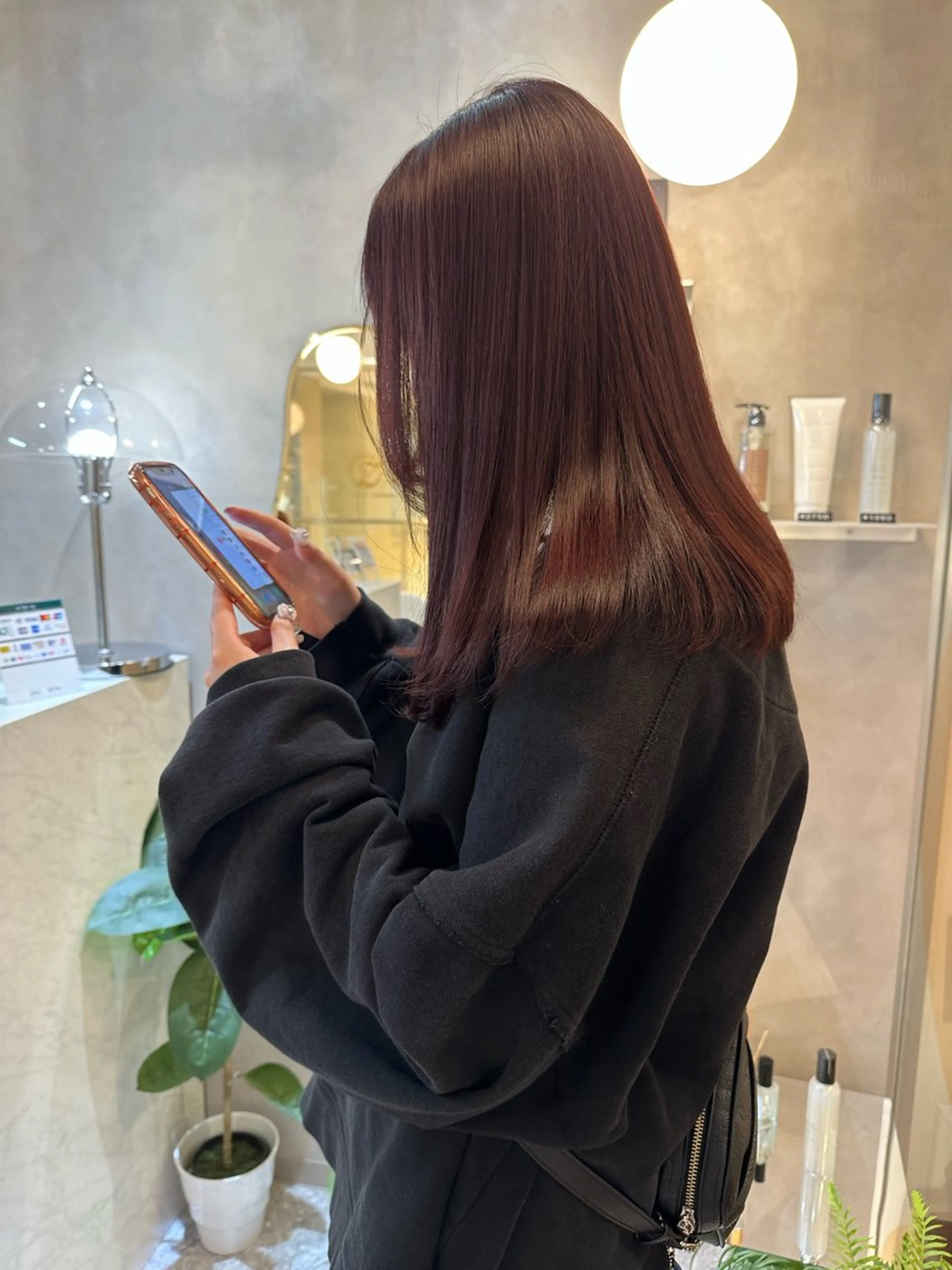 🤍リピート人気No.2🤍髪質改善ケアカラー+3steptr ココア/モカ/ブラウンの写真