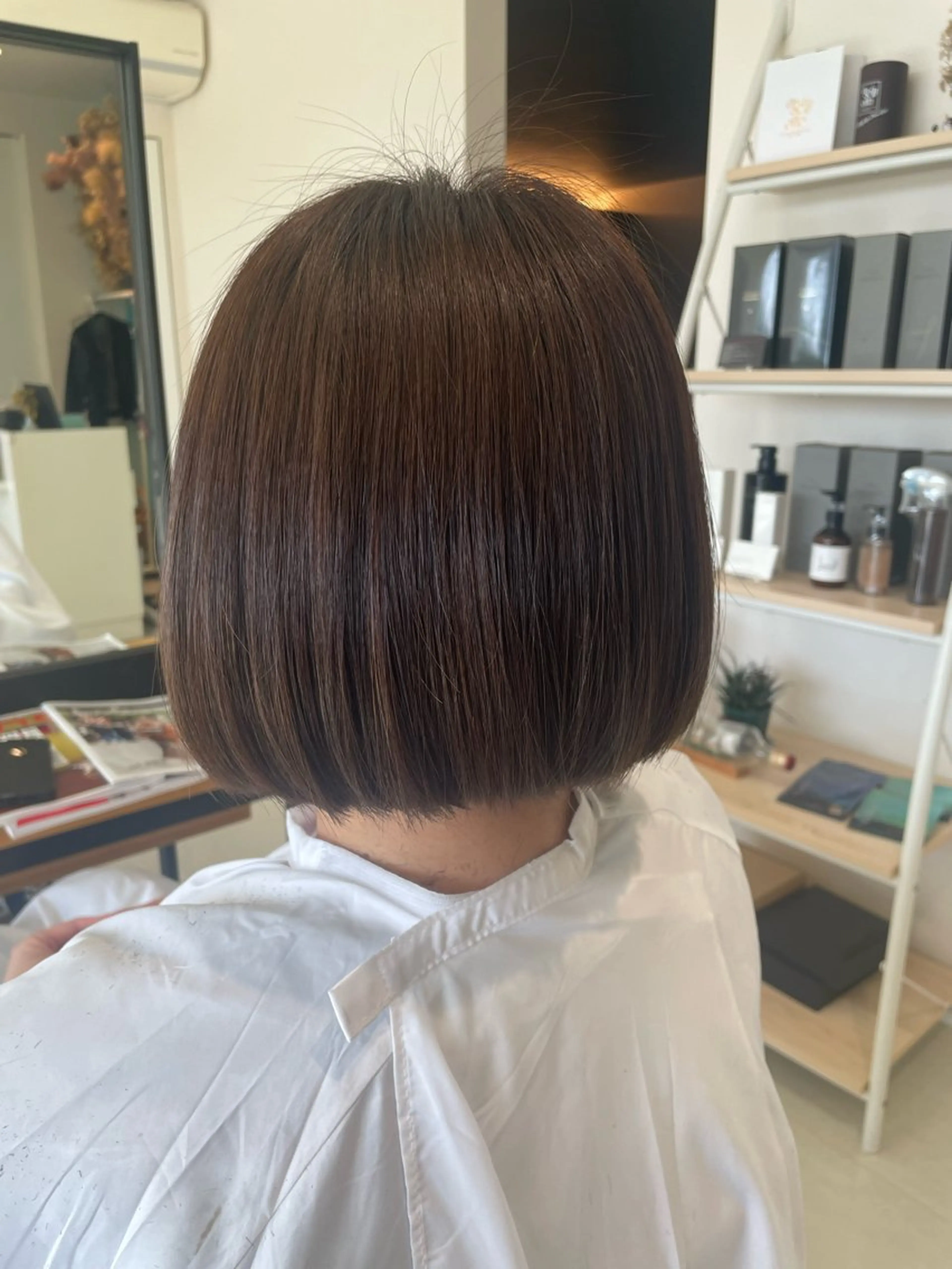 ショート ボブ 片岡 陽子のマツエク・マツパデザイン