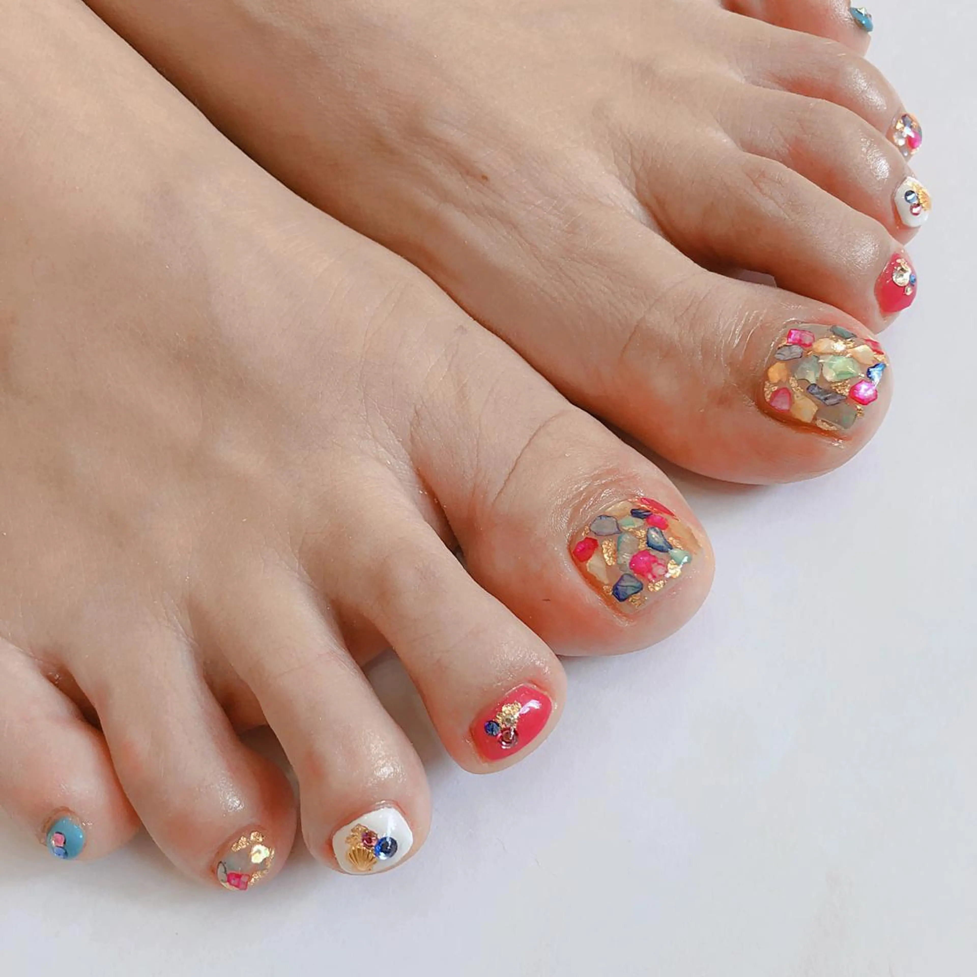 ネイル ストーンネイル Nail salon Stellaのネイルデザイン