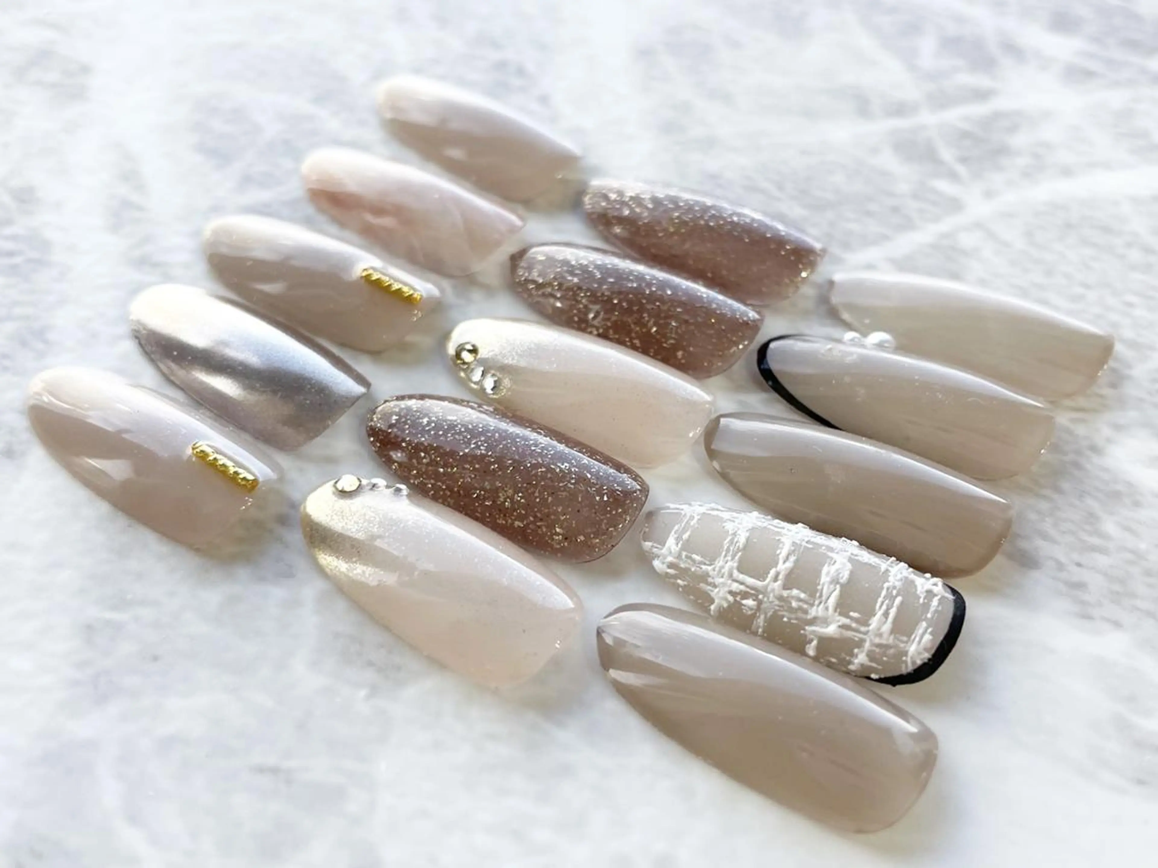 ネイル orbe 柴﨑のネイルデザイン