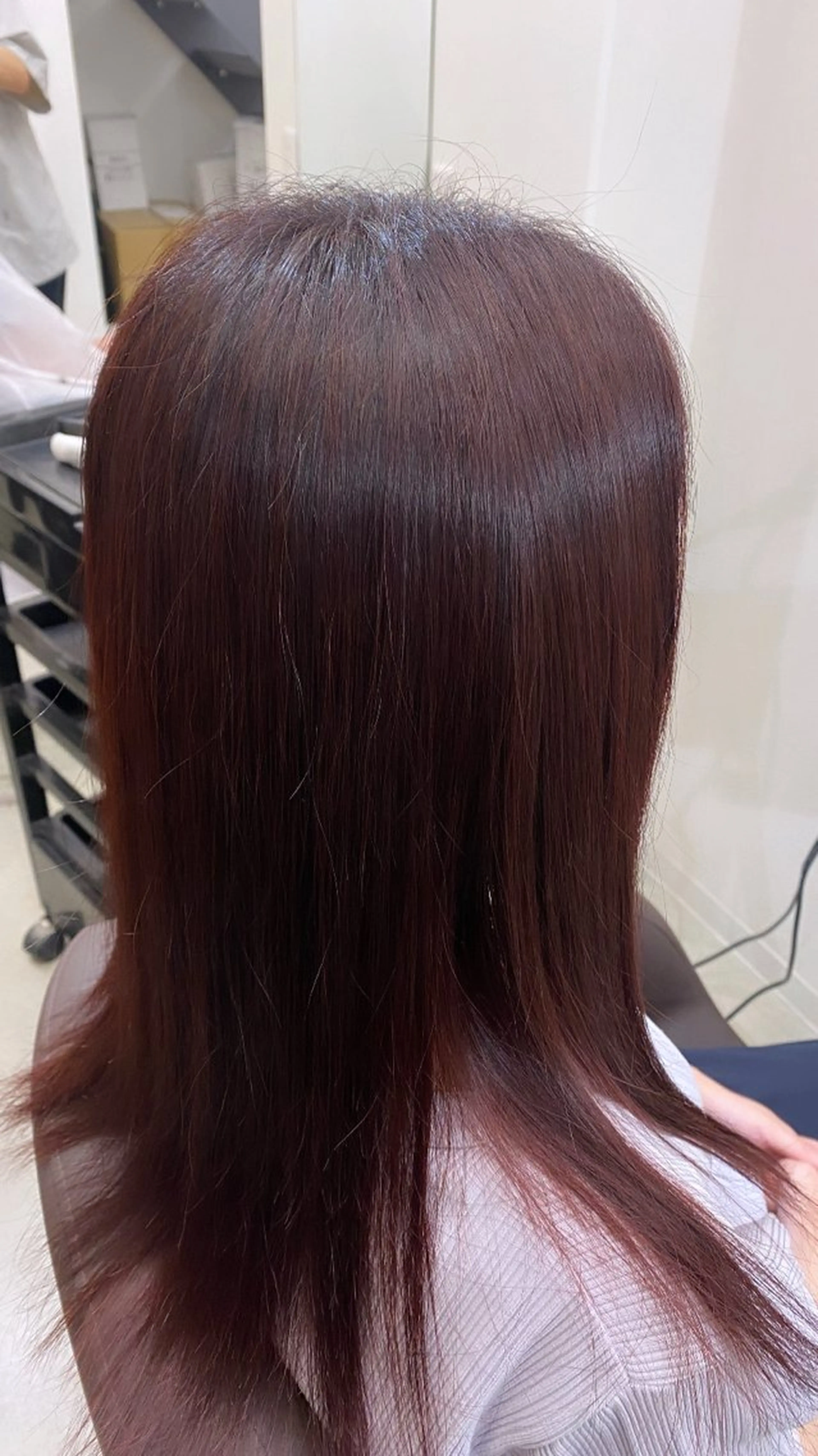 ロング ヘアカラー 矢野 心瑛来のヘアスタイル