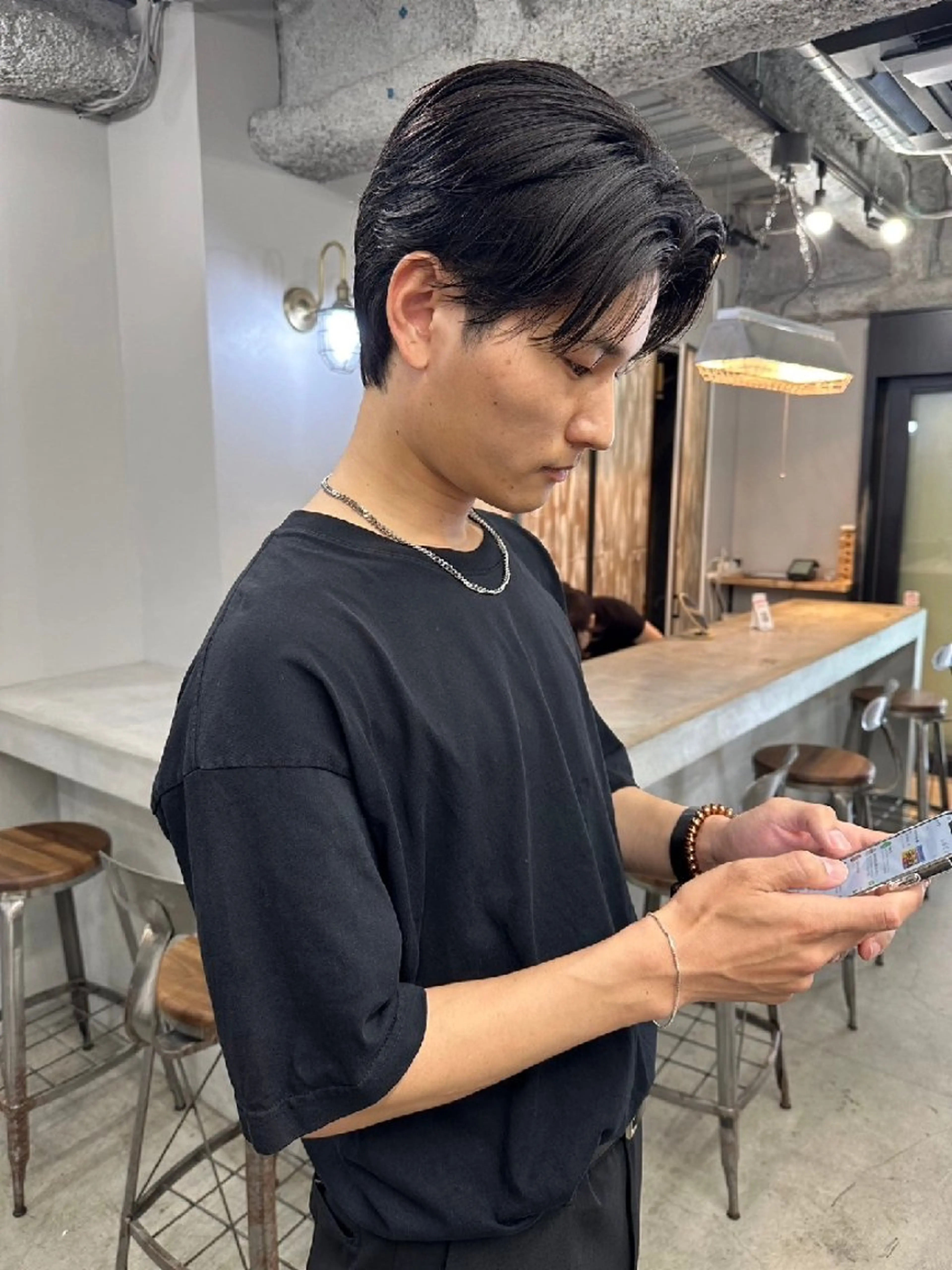 ショート ヘアアレンジ メンズ カット 【毛流れヘア】 人気No.1/ユウキのヘアスタイル