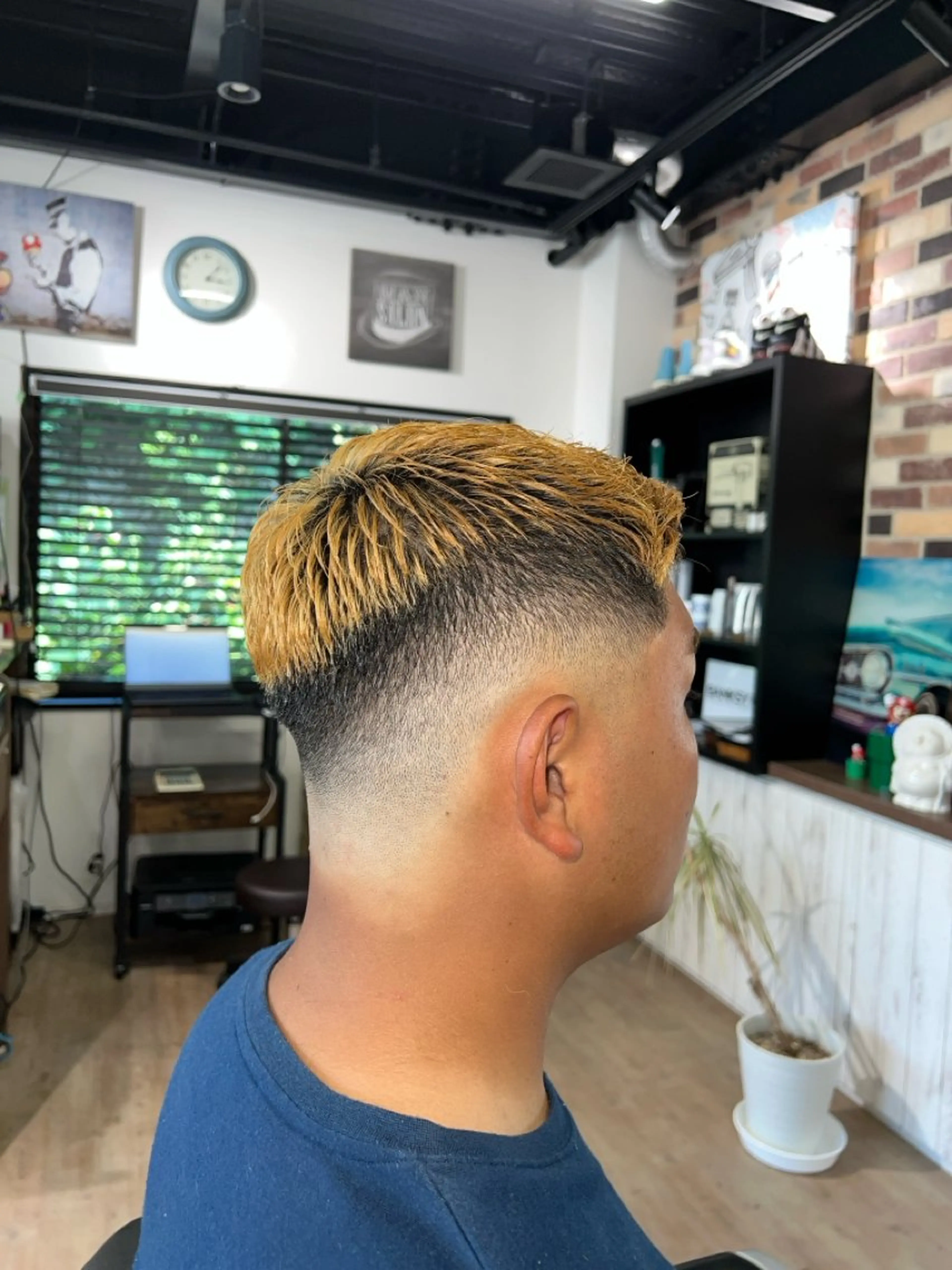 ショート 髙井 遥宇のヘアスタイル