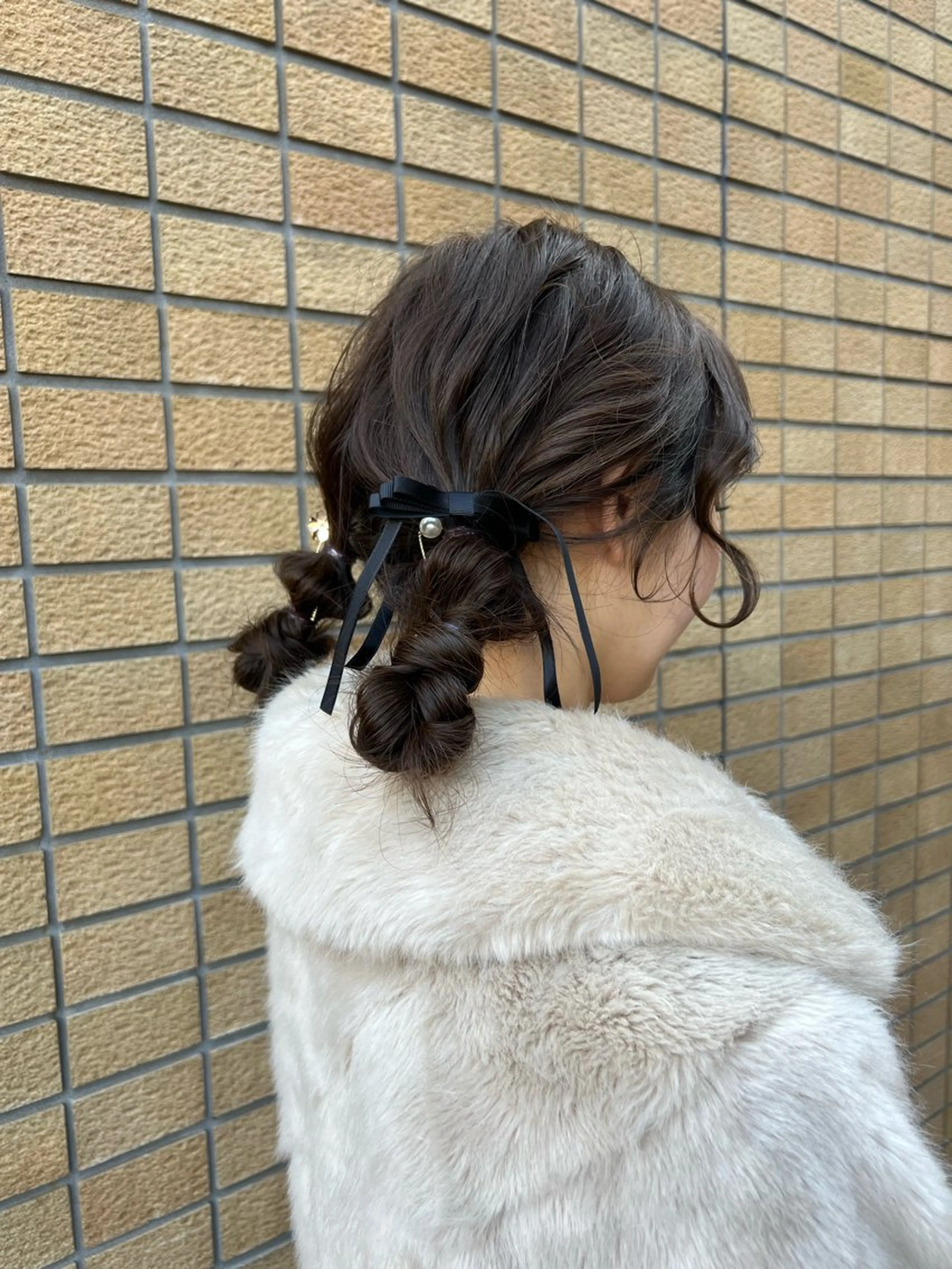 セミロング カラー ベージュカラー ヘアカラー ROBBY所属・松井美樹/似合わせ ガーリー・韓国のヘアスタイル