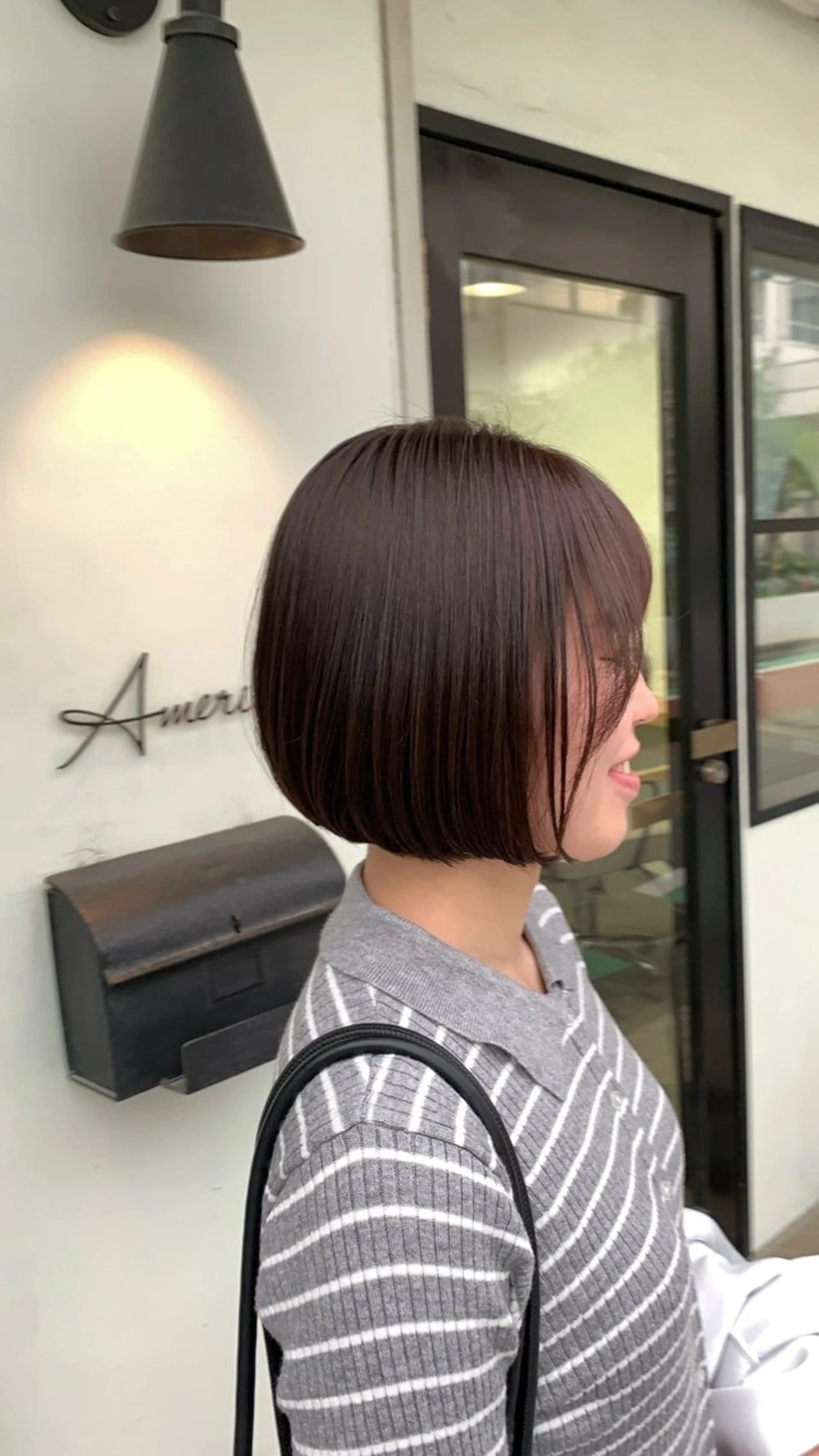 【カットモデル】ボブスタイルの写真