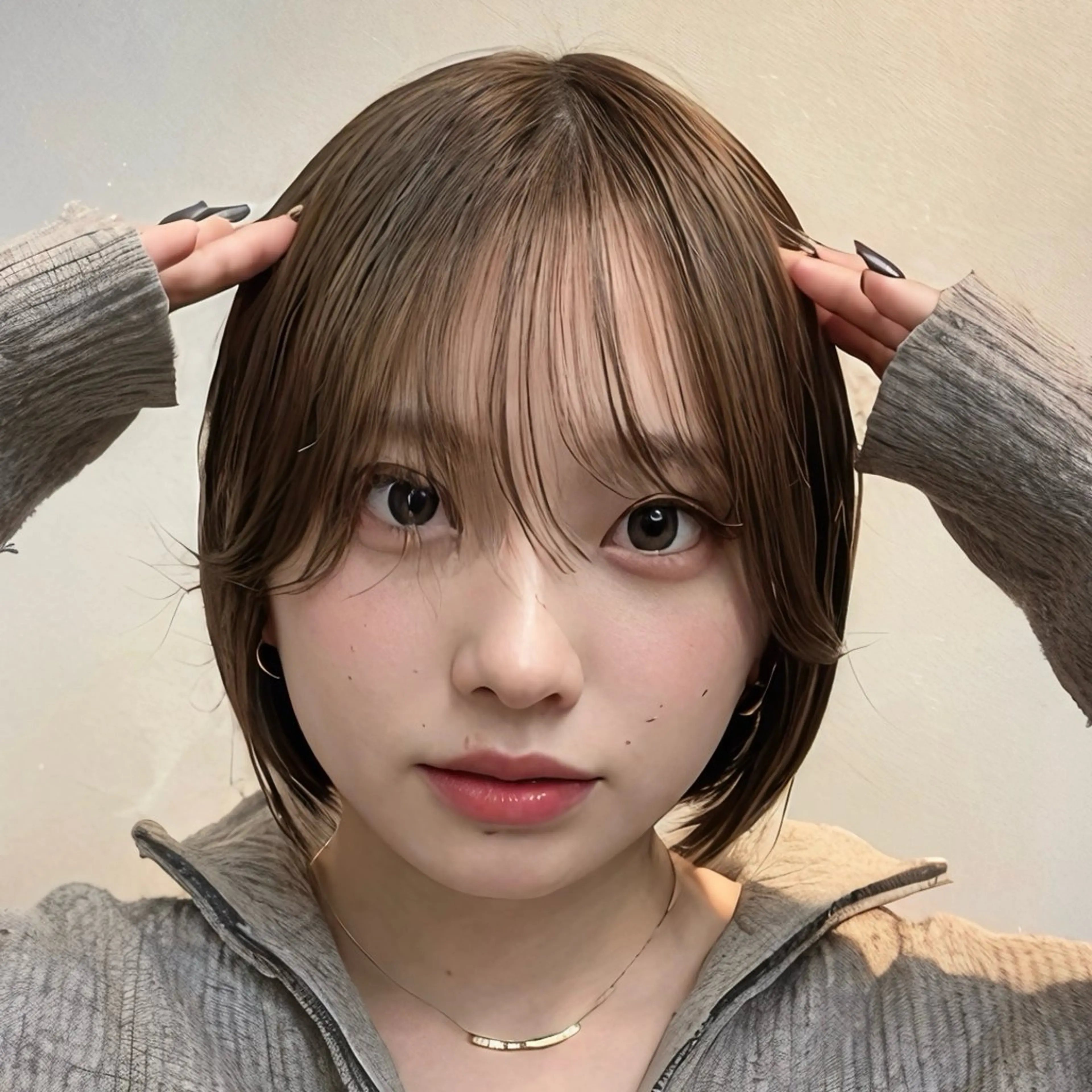 ショート ボブ レイヤーカット 期間限定無料　大智のヘアスタイル