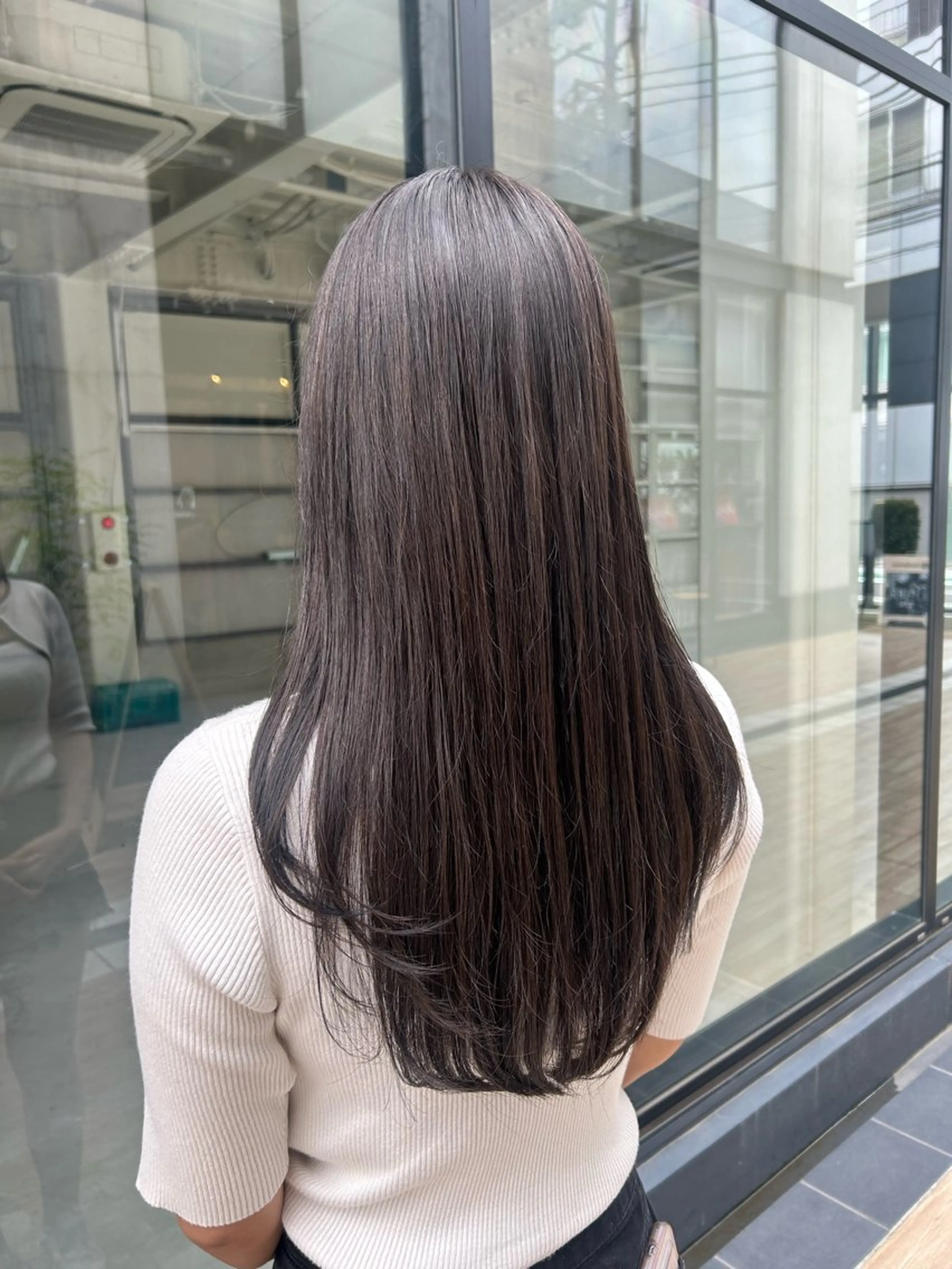 ロング カラー ヘアアレンジ カット ヘアカラー トリートメント yuka .のヘアスタイル