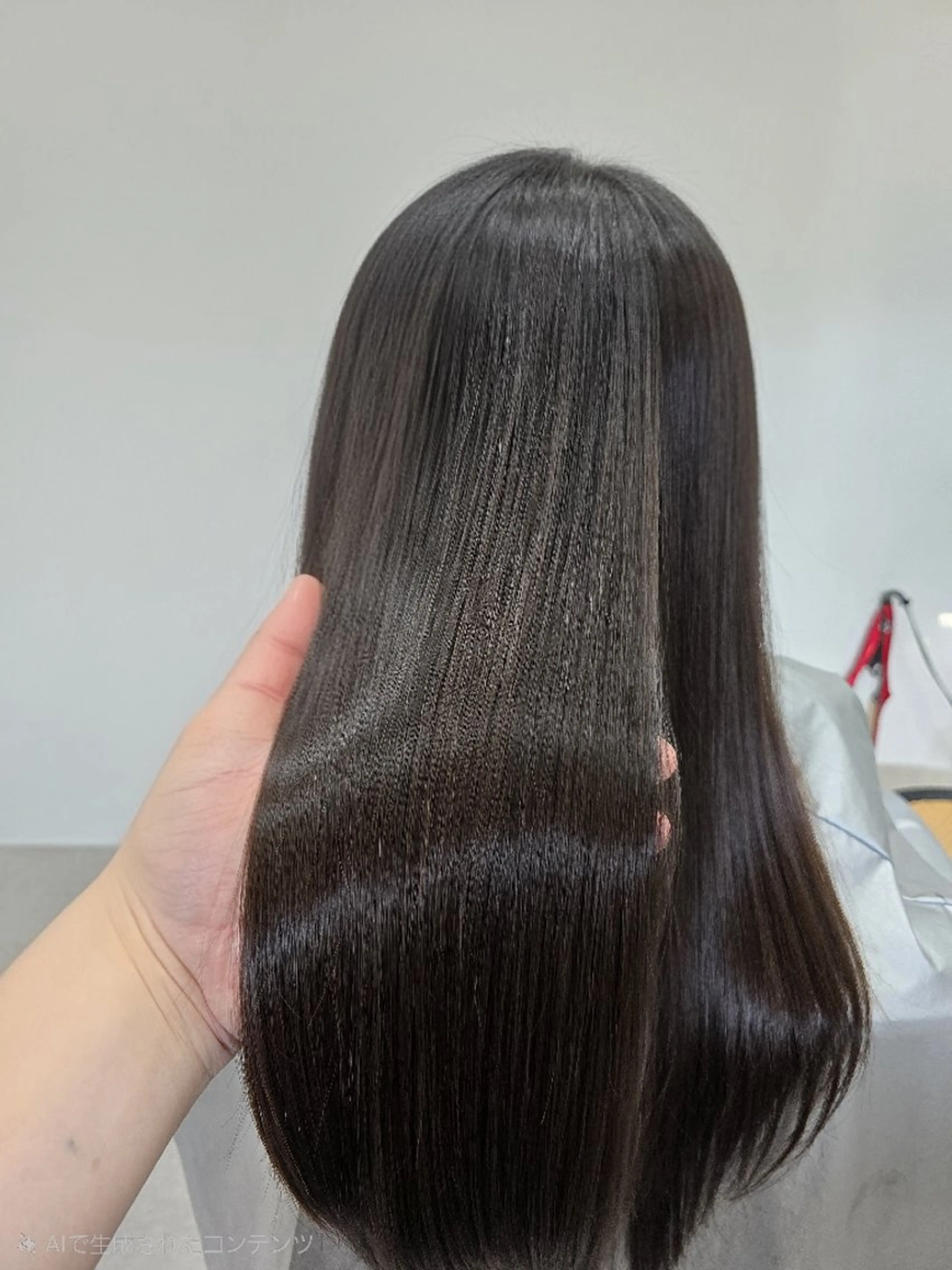 ​✨人気No.1✨【極上の艶】髪質改善＋低ダメージ縮毛矯正＋カット｜￥16000の写真