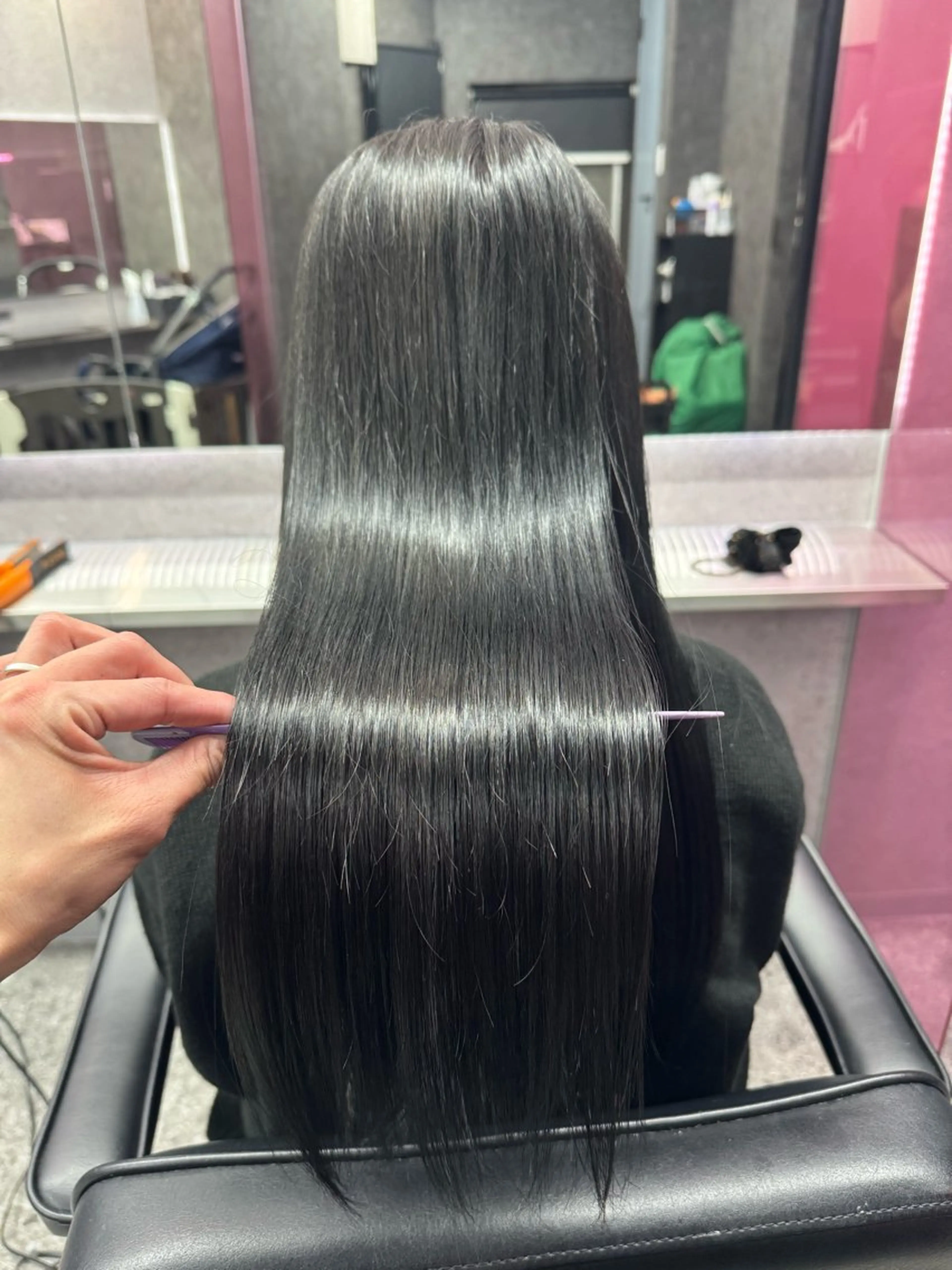 ロング レイヤーカット 艶髪/西尾 幸樹のヘアスタイル