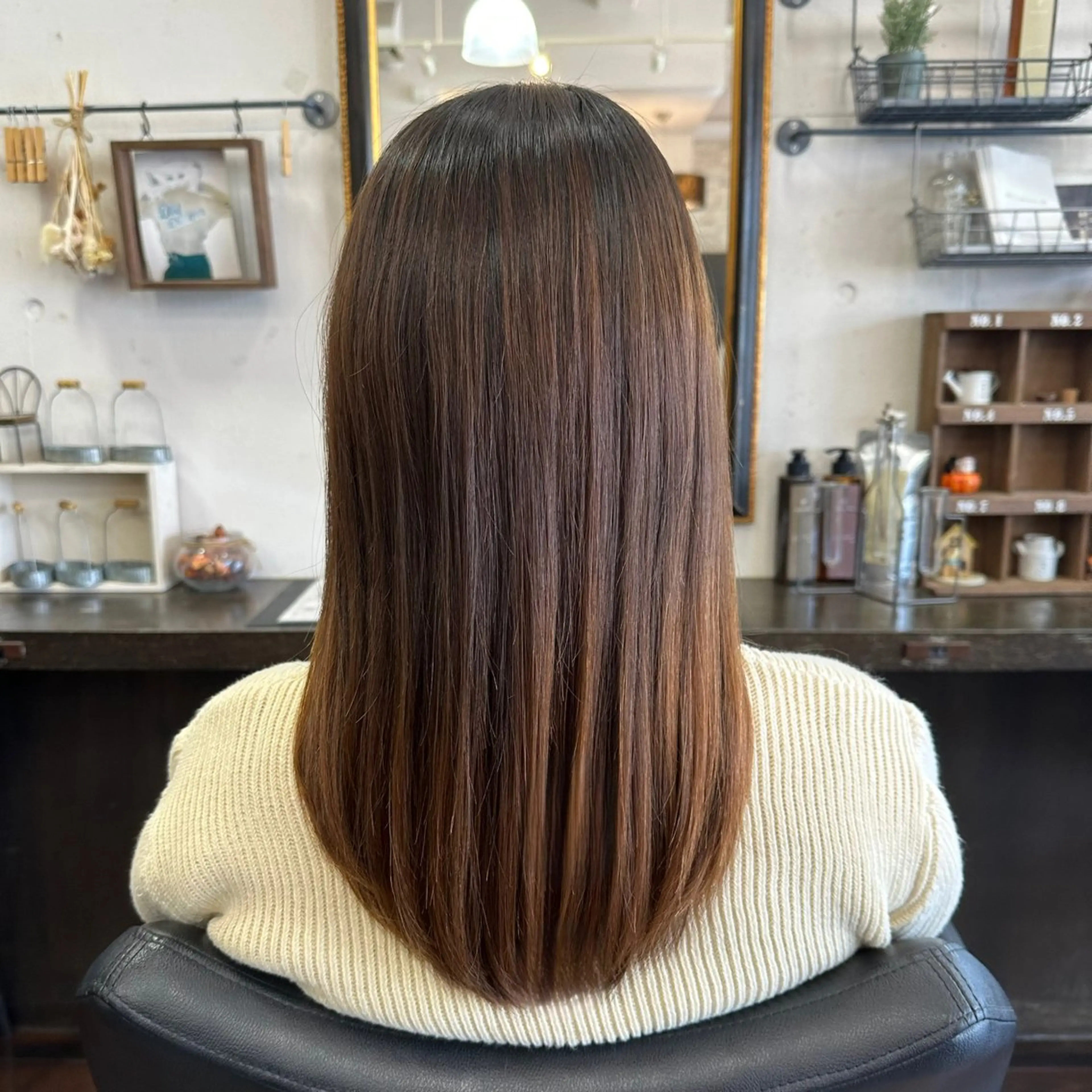 ロング 近藤 優羽のヘアスタイル