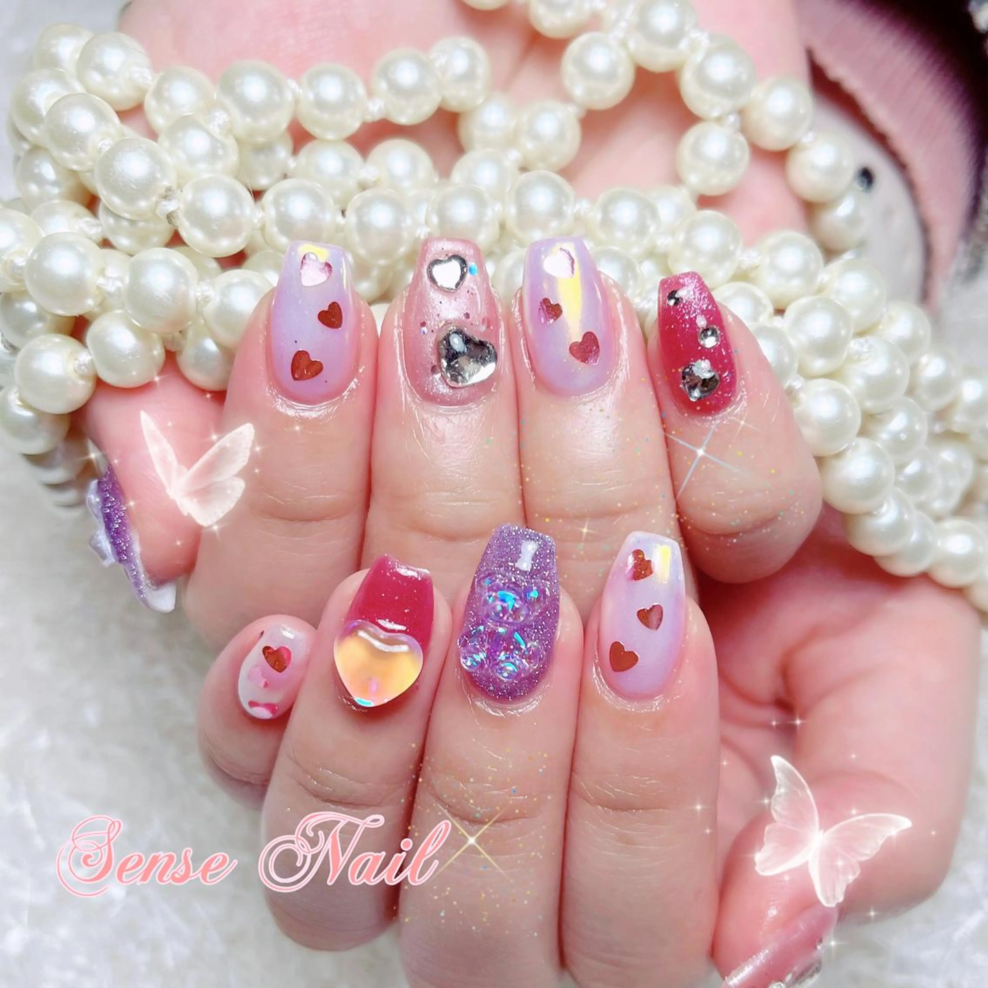 ネイル ハンドネイル ハンドケア YUKI 💗 渋谷店のネイルデザイン