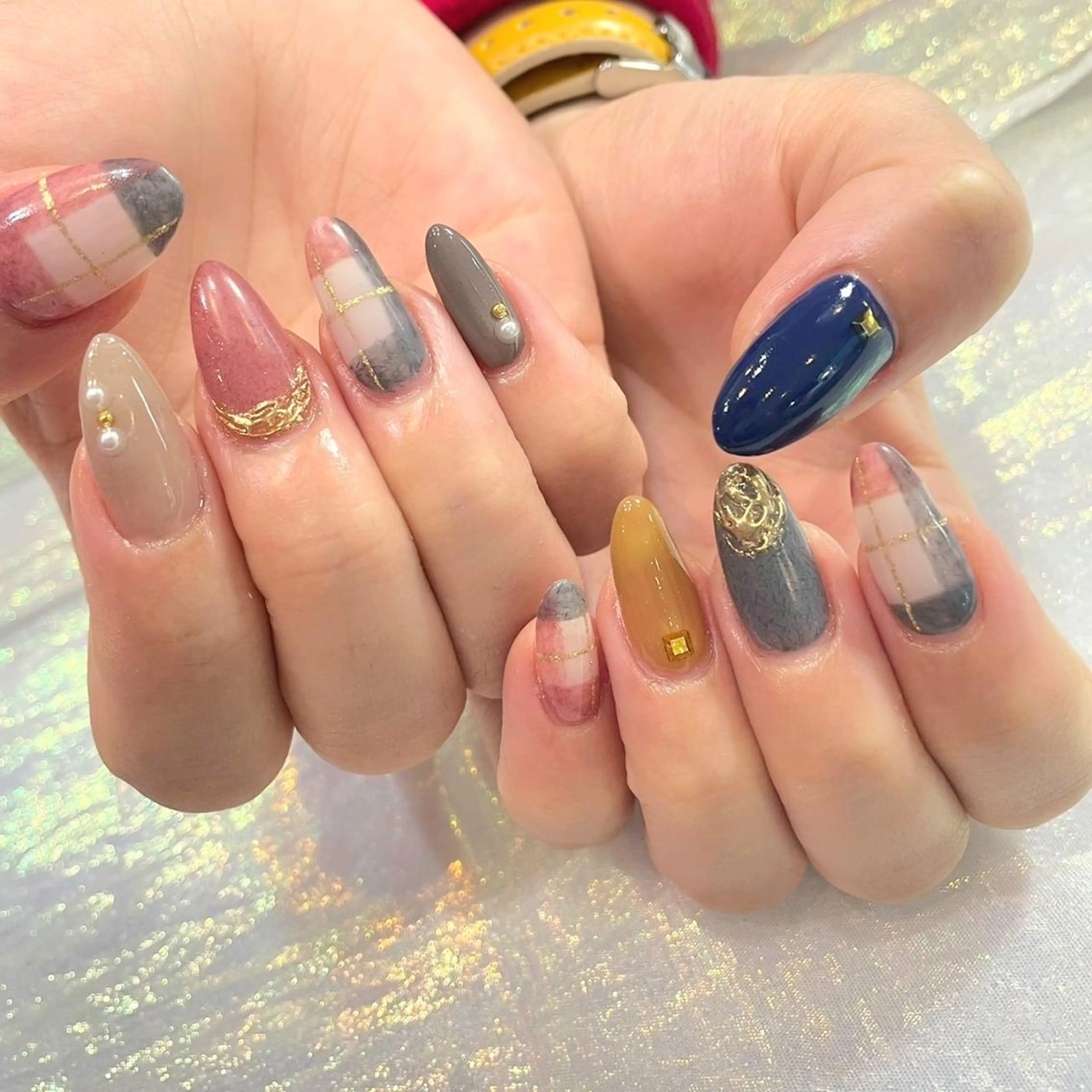 ネイル ハンドネイル Menail 心斎橋 本店☆南船場移転☆のネイルデザイン