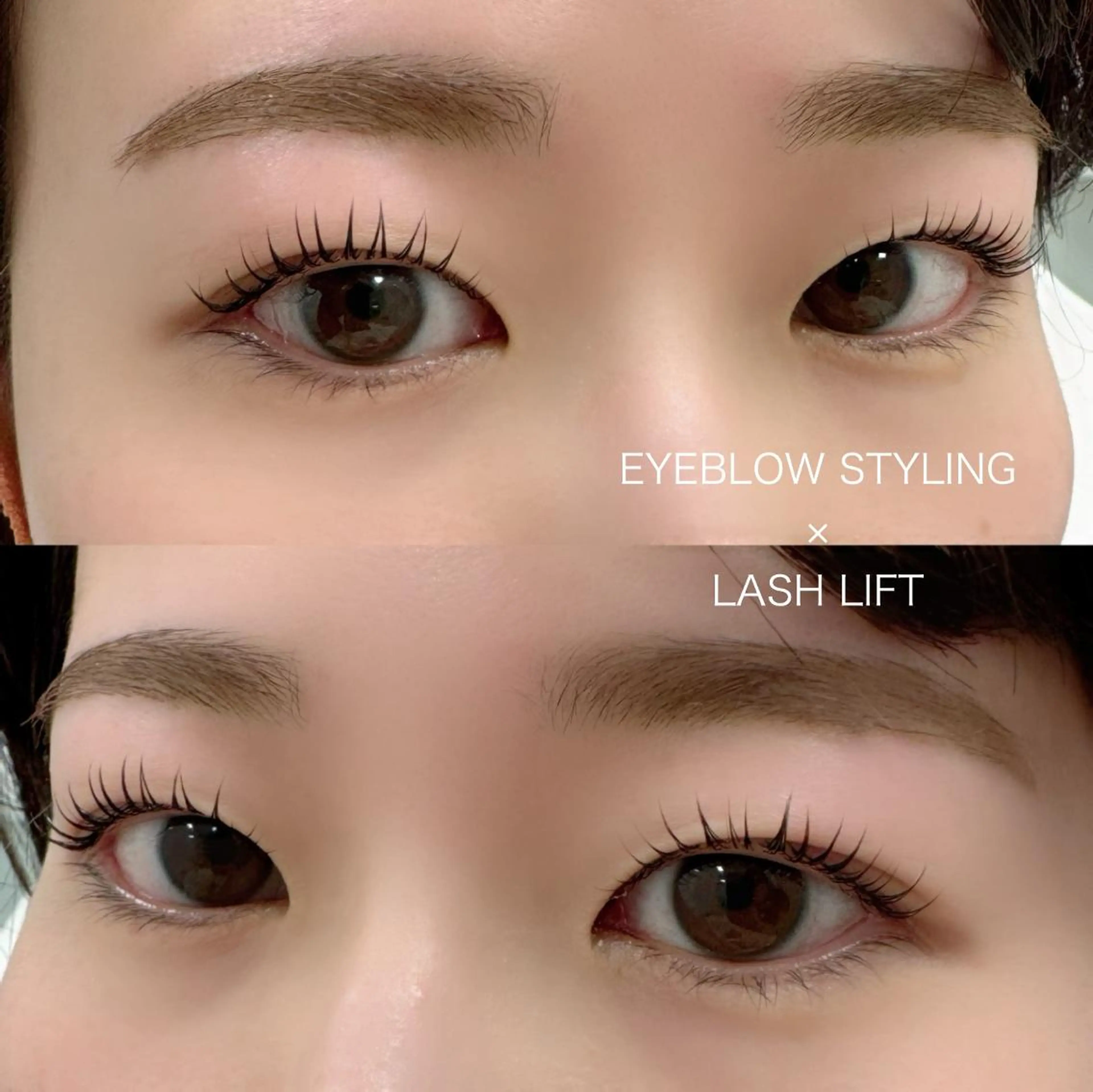 ✨4月限定✨【Set menu】選べるまつ毛パーマ×眉毛Wax(メイク込)の写真