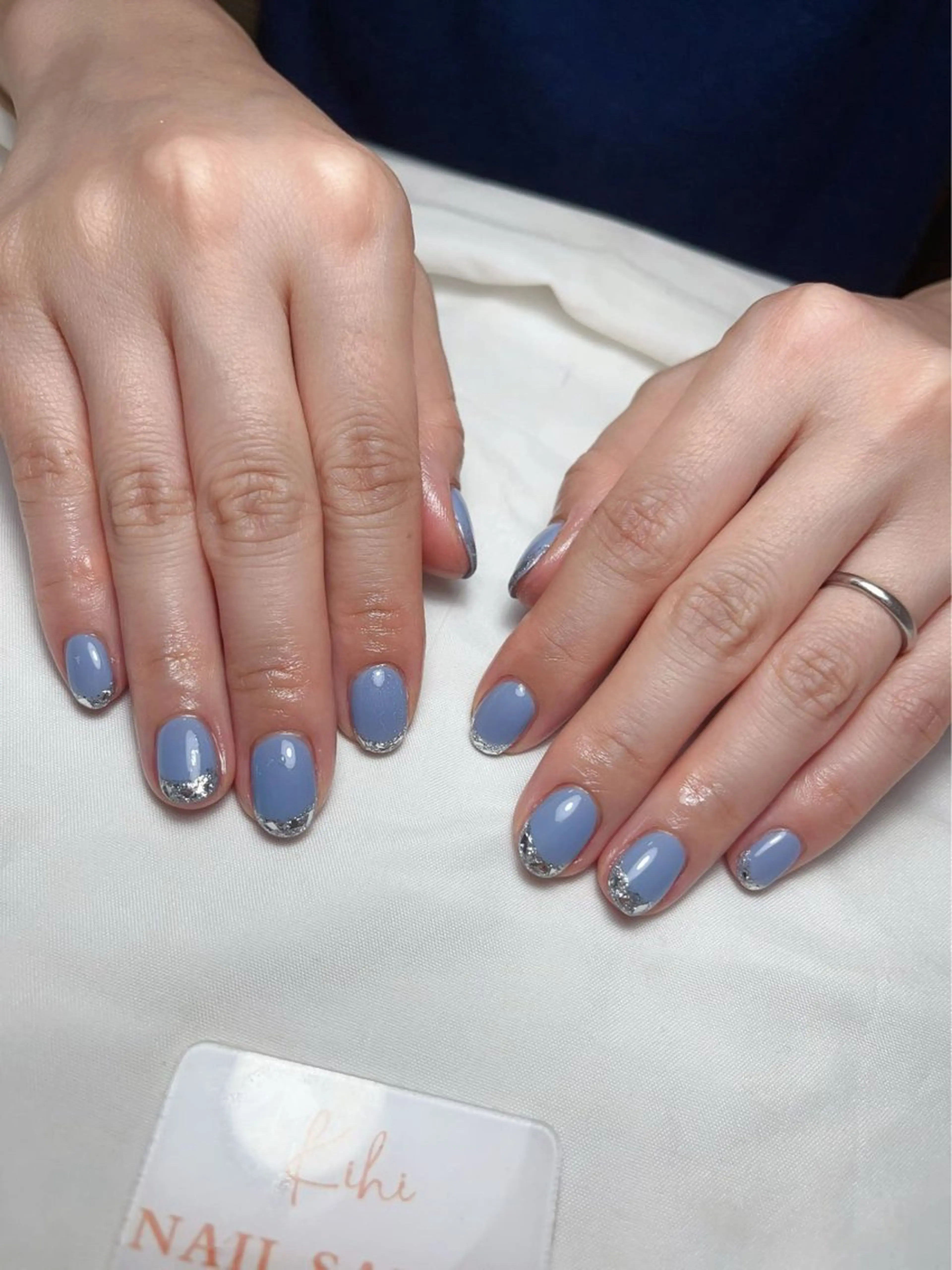 ネイル アートネイル フレンチネイル ジェルネイル グラデーション 韓国ネイル ハンドネイル ハンドケア さくら💮💮 【オフ無料】のネイルデザイン