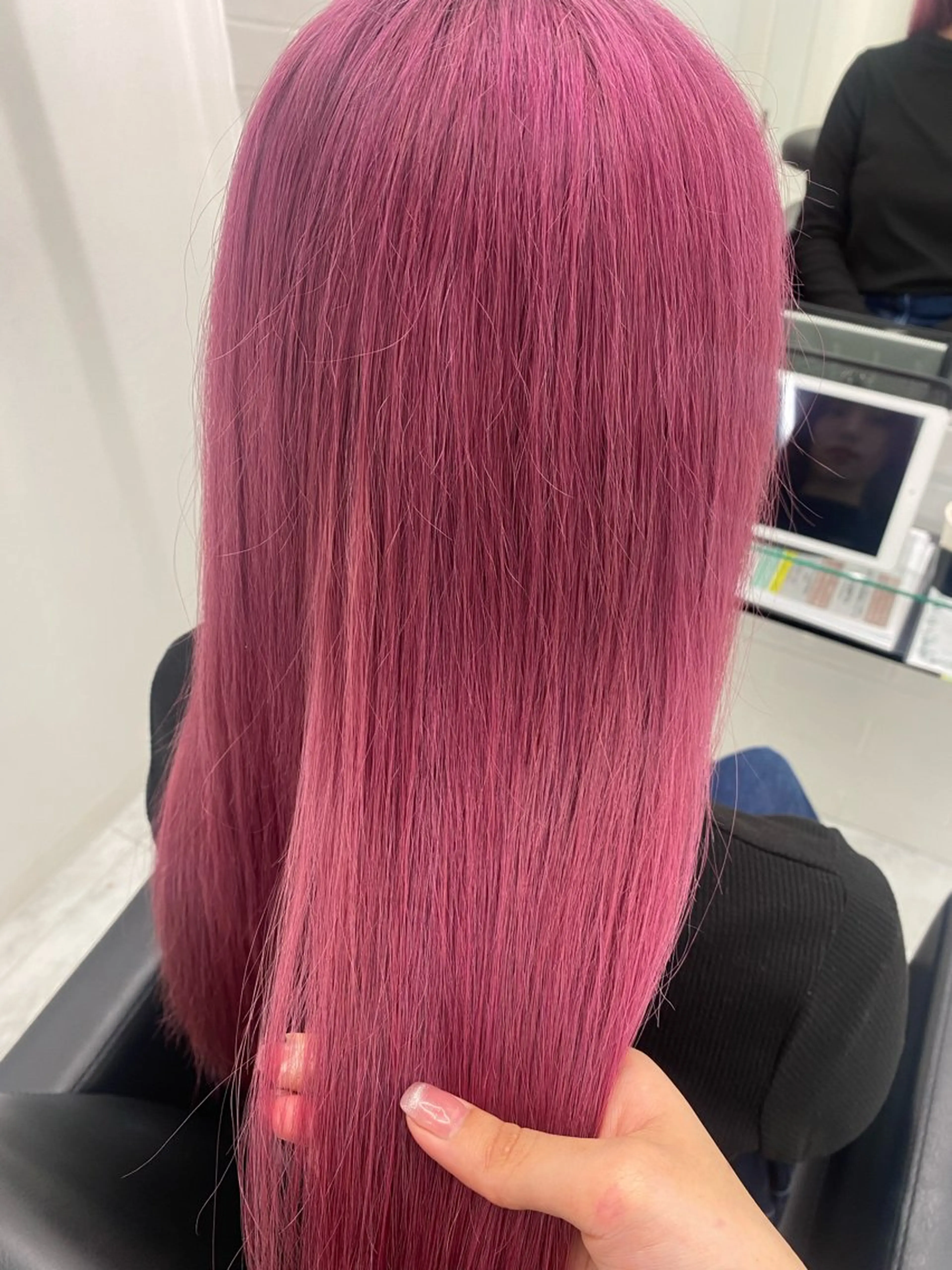 ロング ヘアカラー トリートメント 髪質改善サロン🫧 セキチサトのヘアスタイル