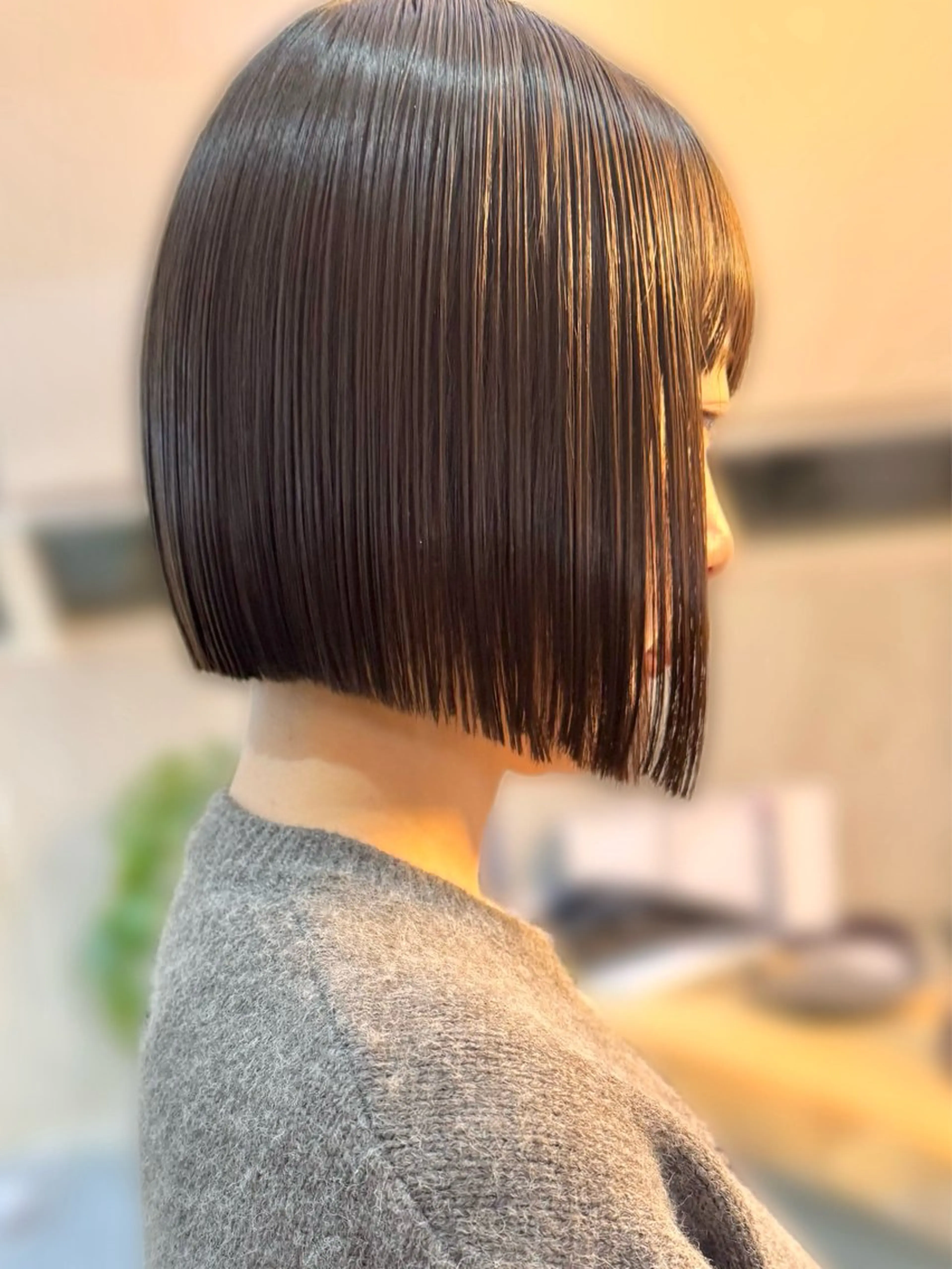 ショート カット ヘアカラー トリートメント ヘアセット 艶感カラー/縮毛矯正 髪質改善/三ツ木一生のヘアスタイル