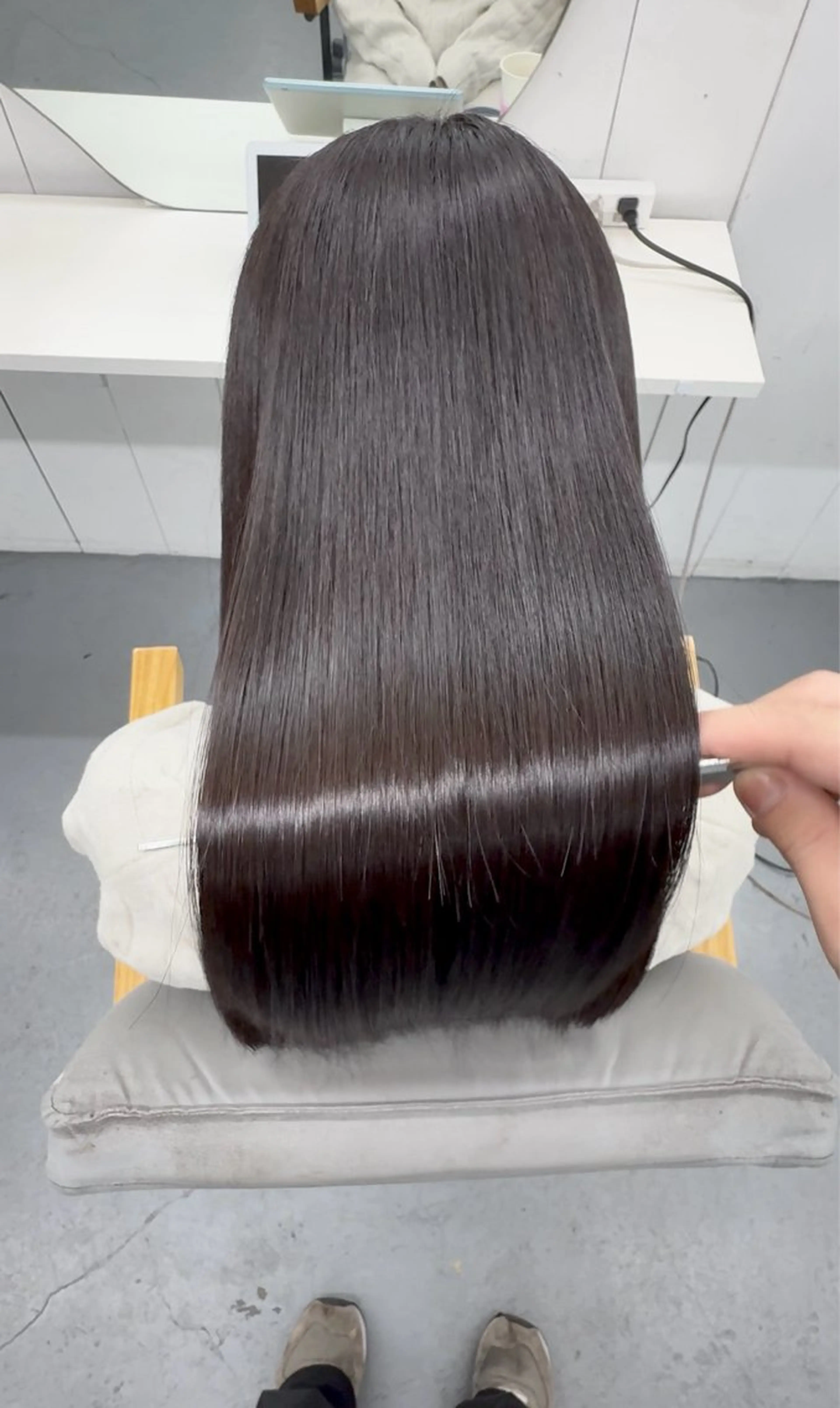 ロング 縮毛矯正 カット 縮毛矯正 (柏)美髪矯正 髪質改善特化だいちのヘアスタイル