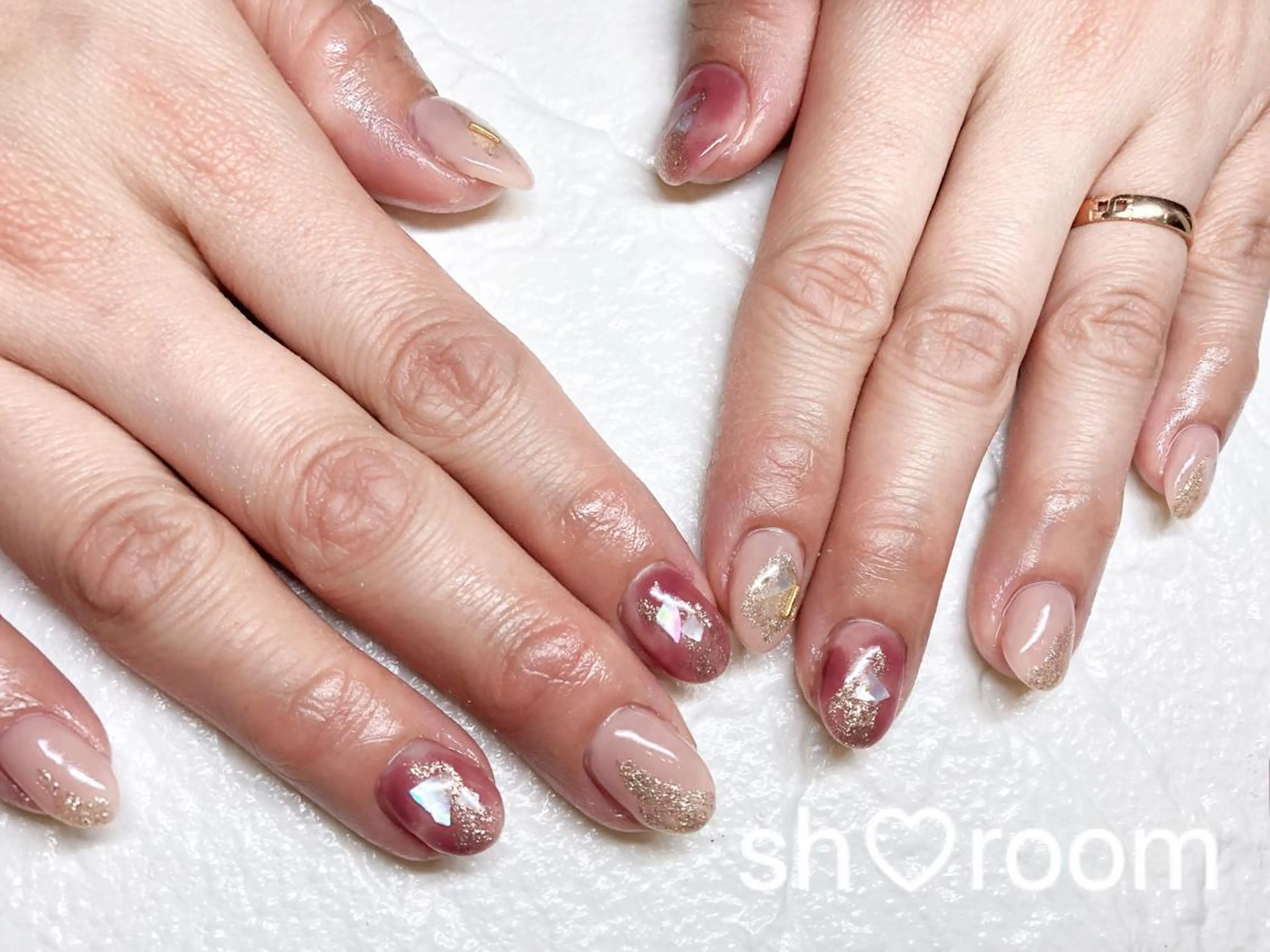 ネイル キラキラネイル ピンク Nail salon Ruuのネイルデザイン