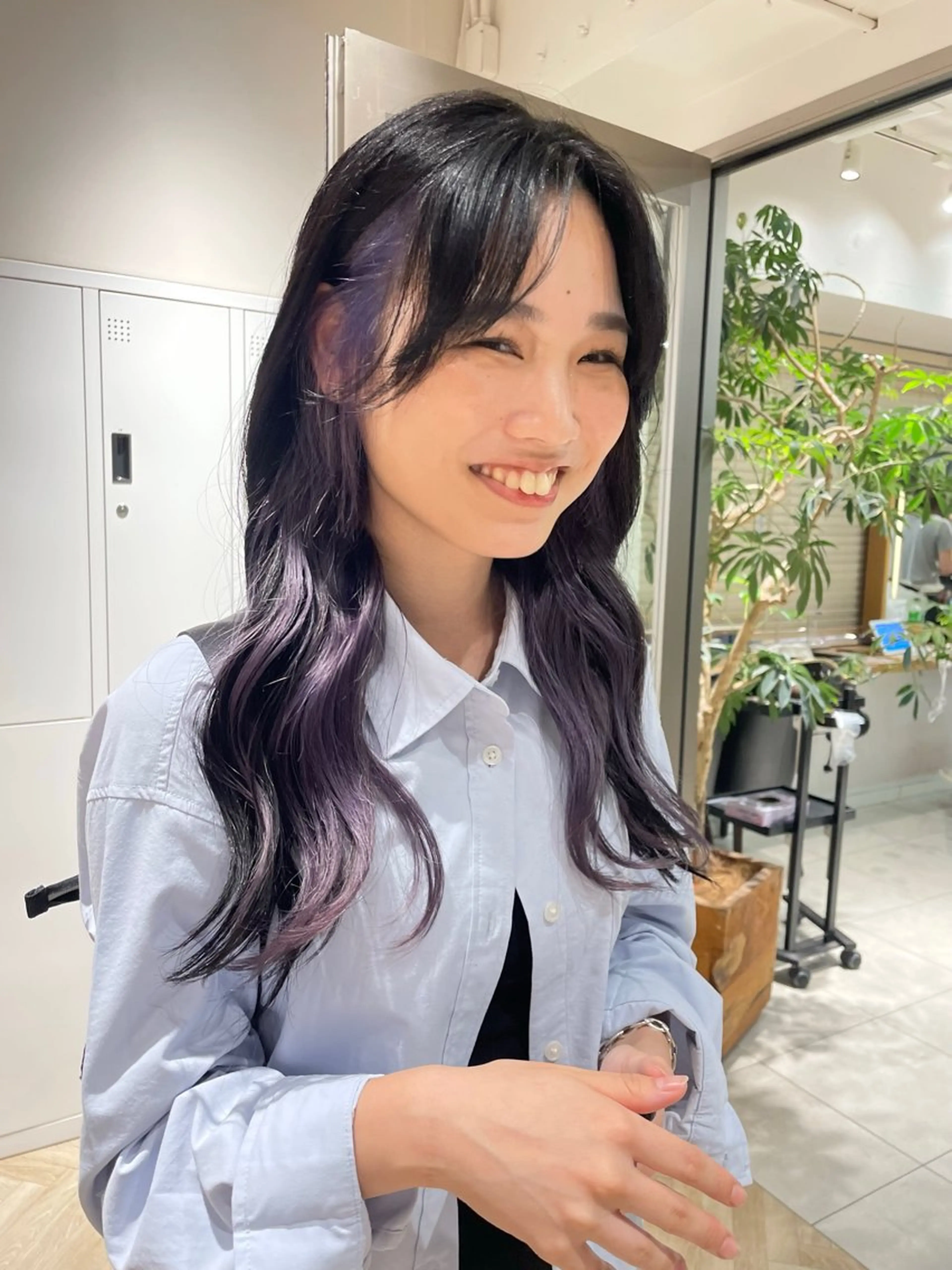 セミロング カラー ヘアアレンジ iena渋谷 /ゆーこのマツエク・マツパデザイン