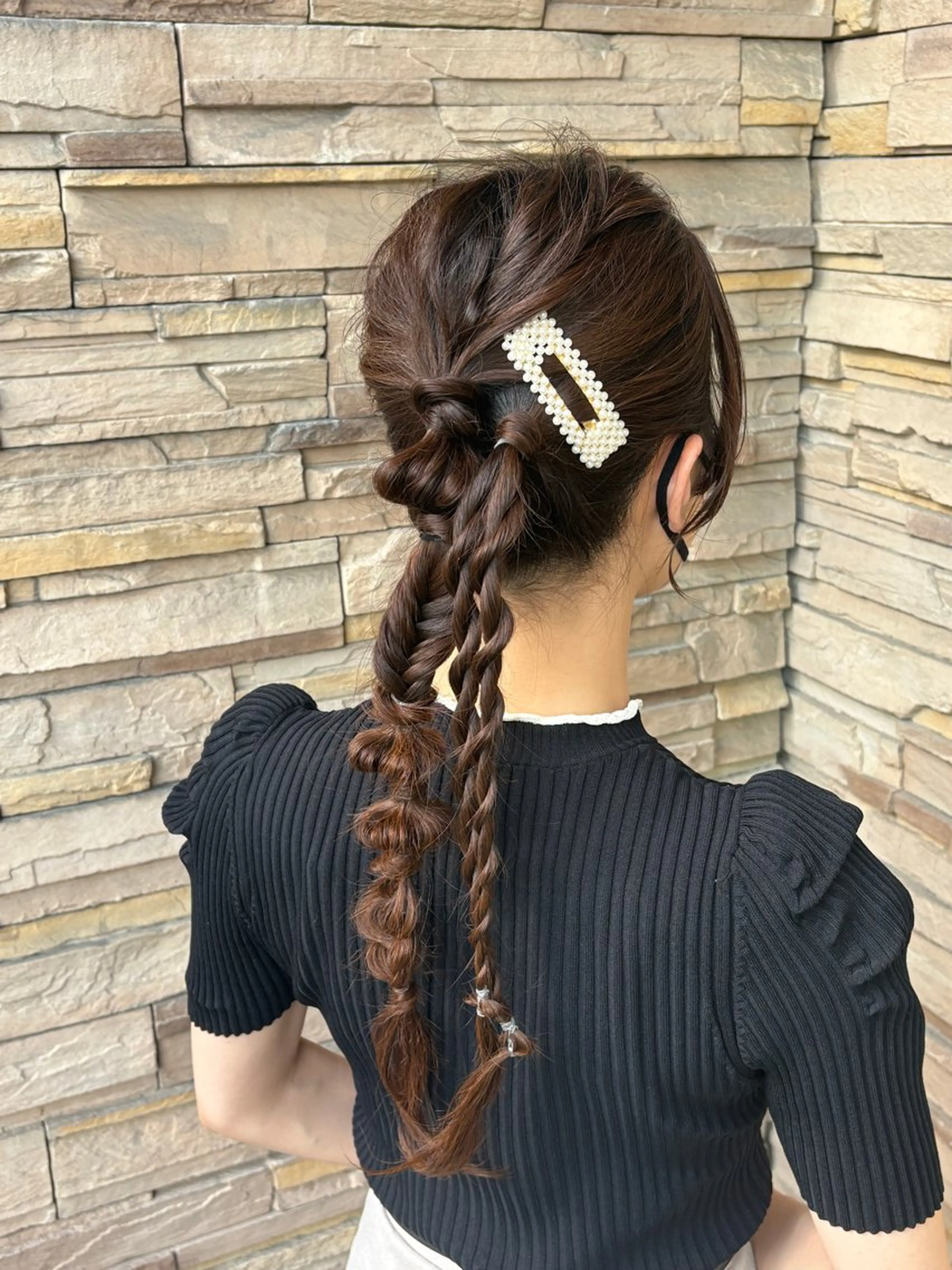 ロング ヘアアレンジ ヘアセット 武内 莉子☆*:.｡のヘアスタイル