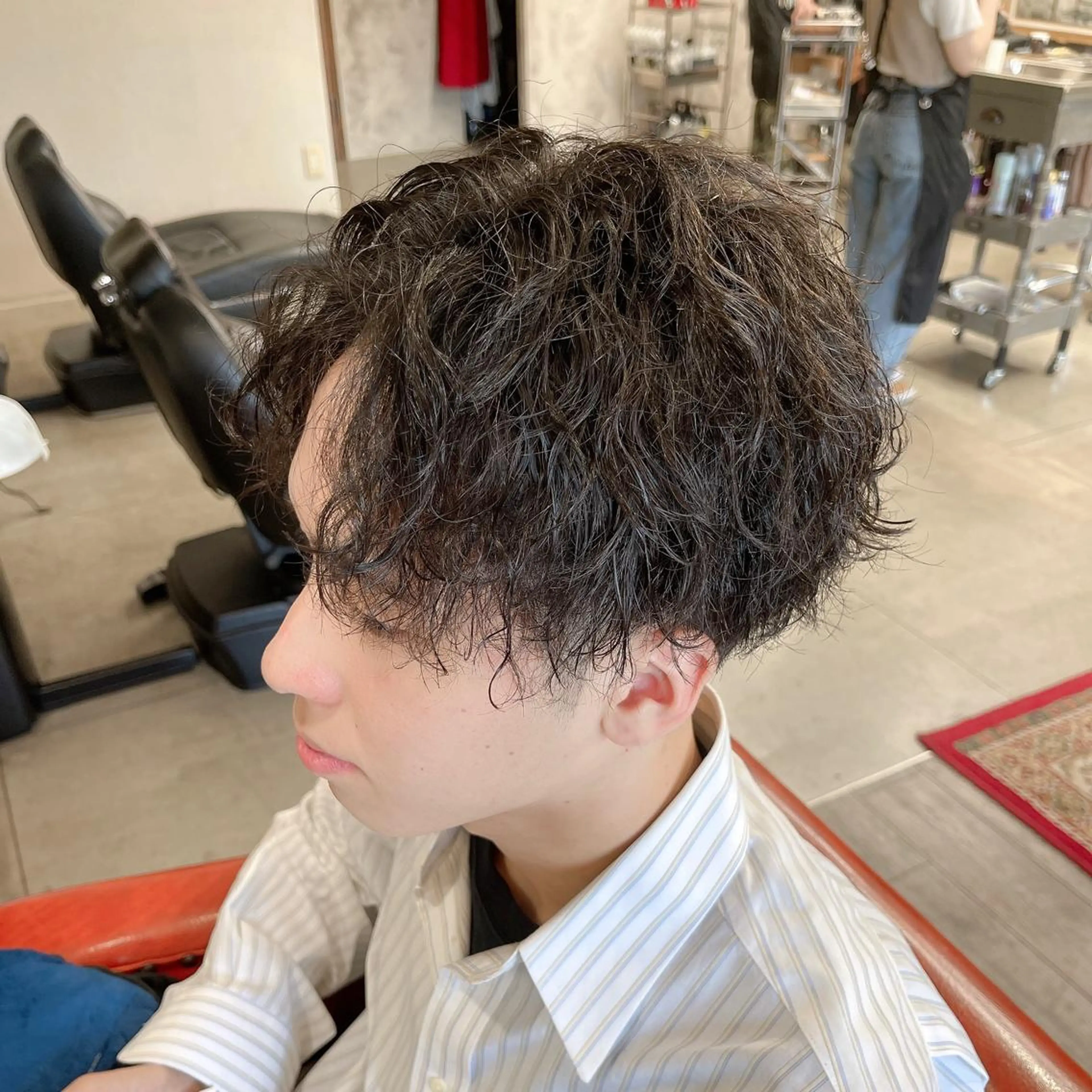 パーマ 片山 洋人のヘアスタイル