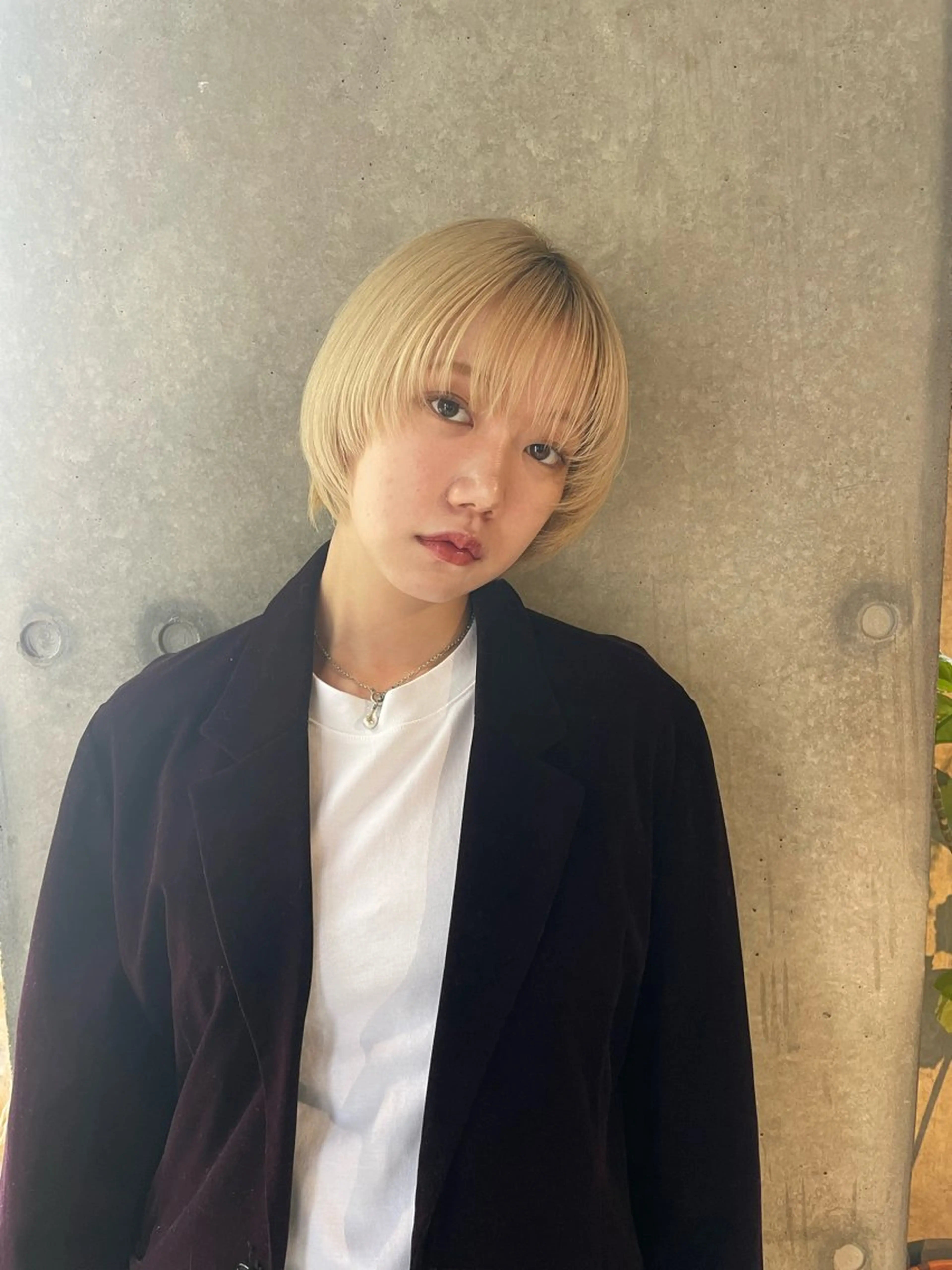 ショート カラー mizuho .のヘアスタイル