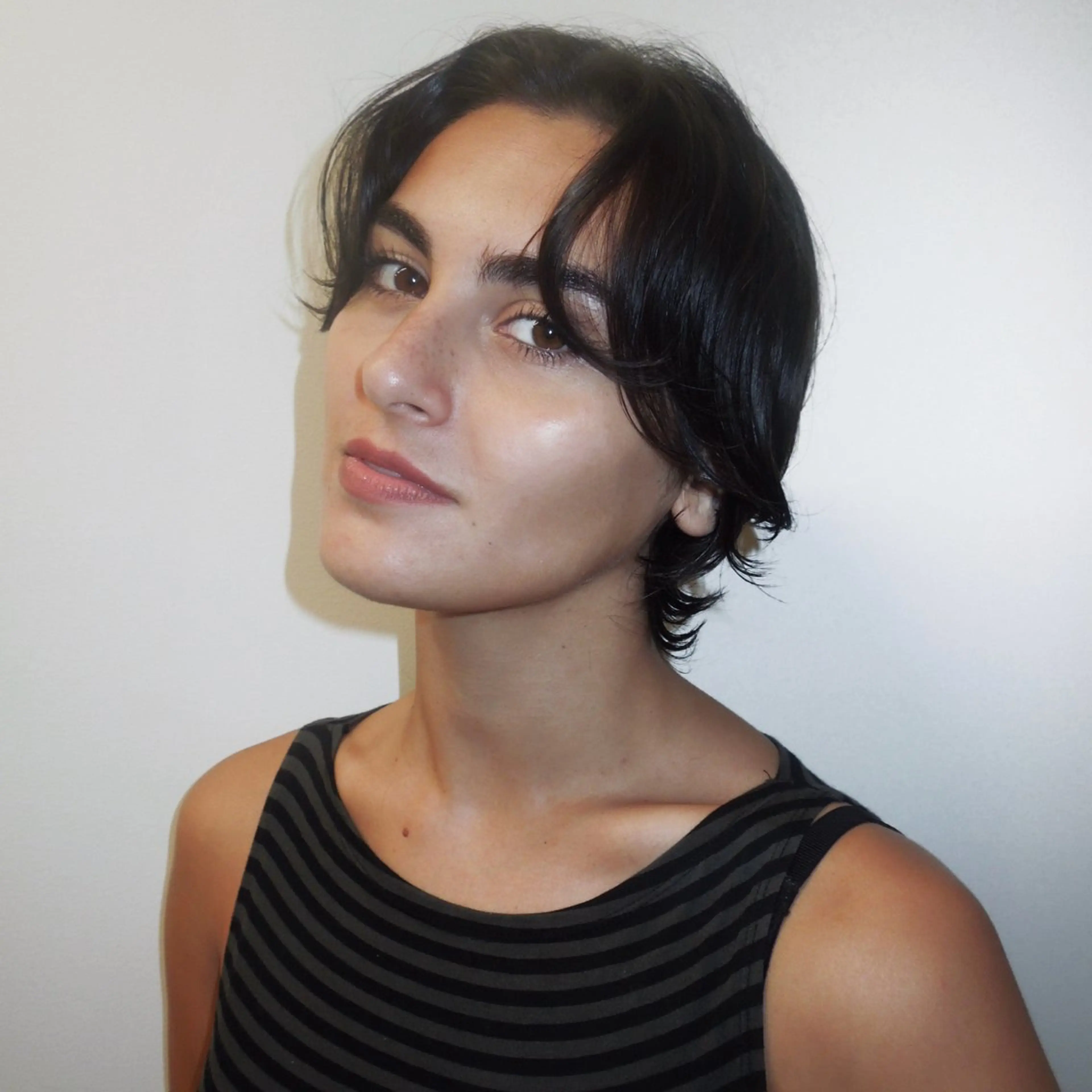 ショート カラー メンズ カット パーマ タマキ/似合わせ カット/Wカラーのヘアスタイル