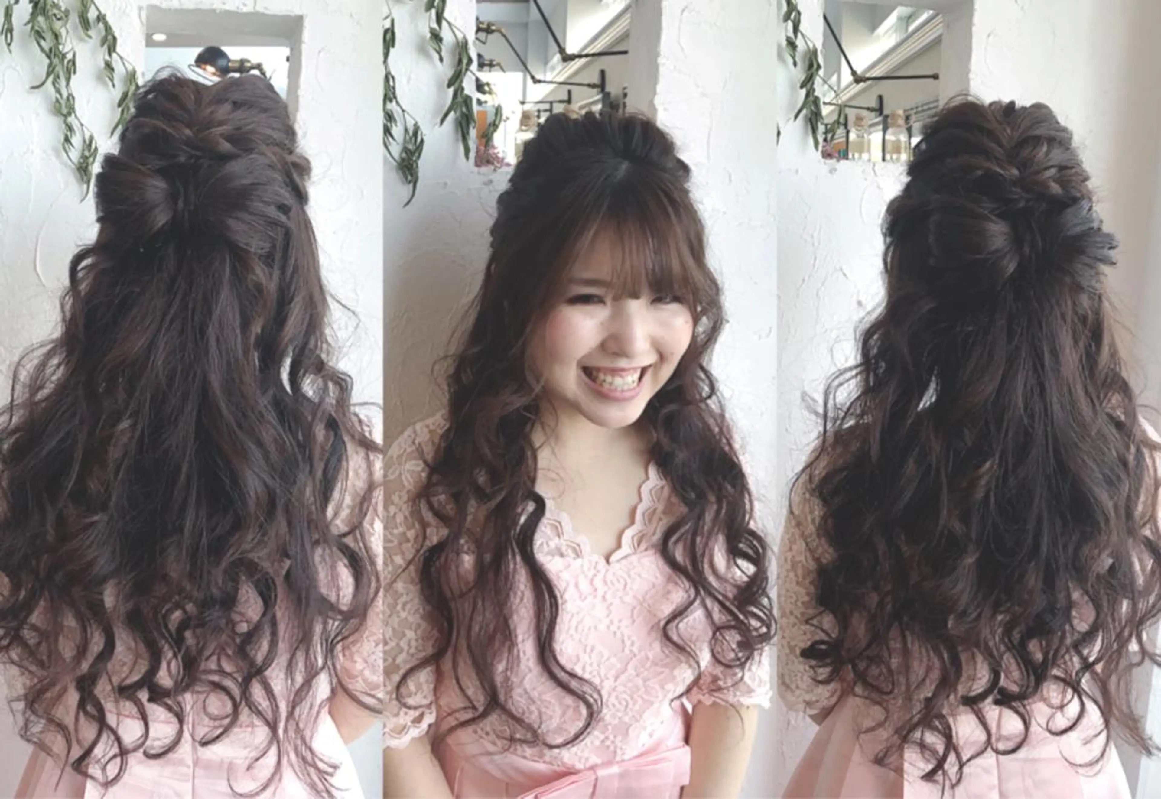 セミロング カラー パーマ ヘアアレンジ メンズ 豊橋美容院 ソンリエのヘアスタイル