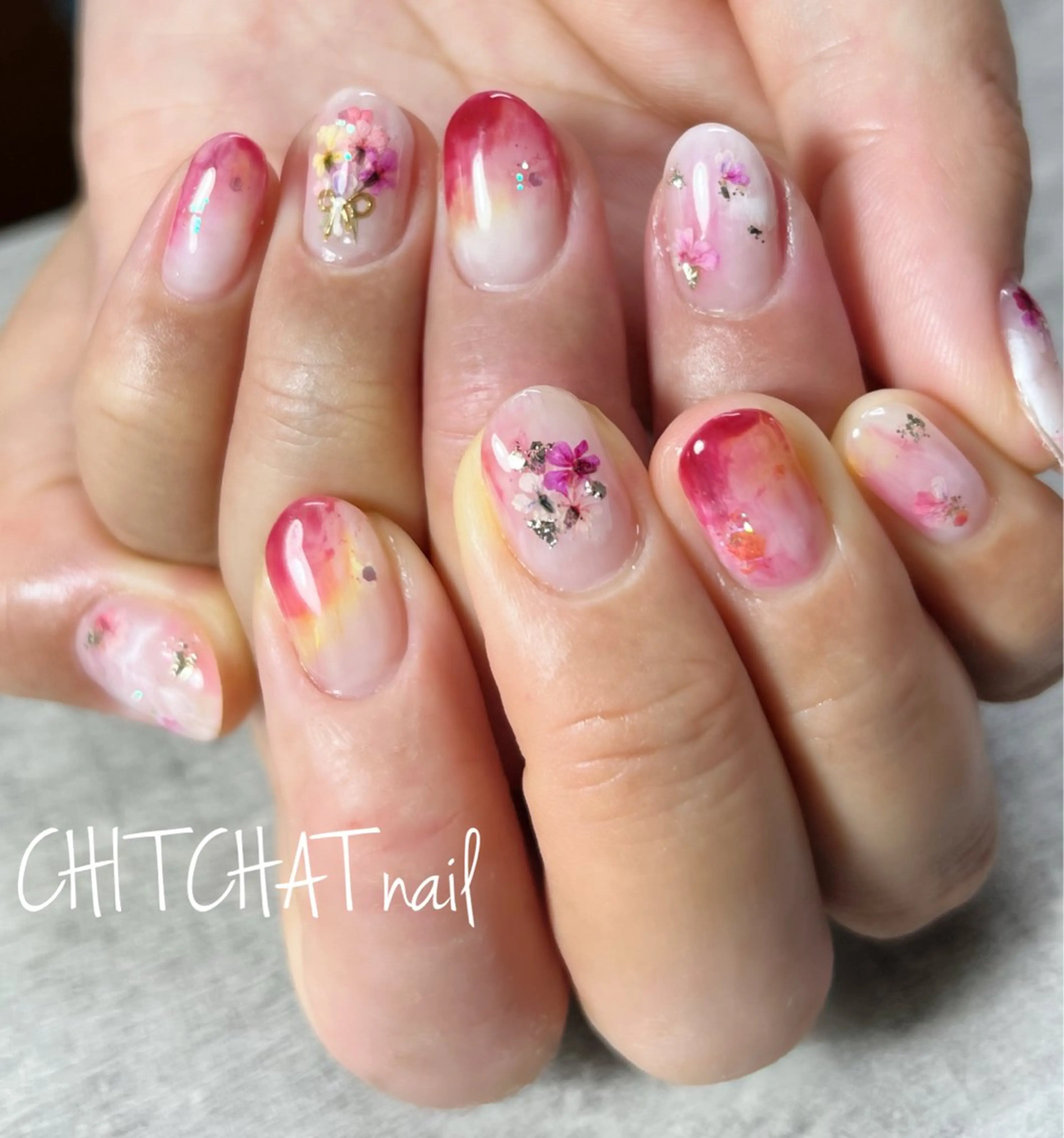 ネイル ハンドネイル CHITCHAT nailのネイルデザイン