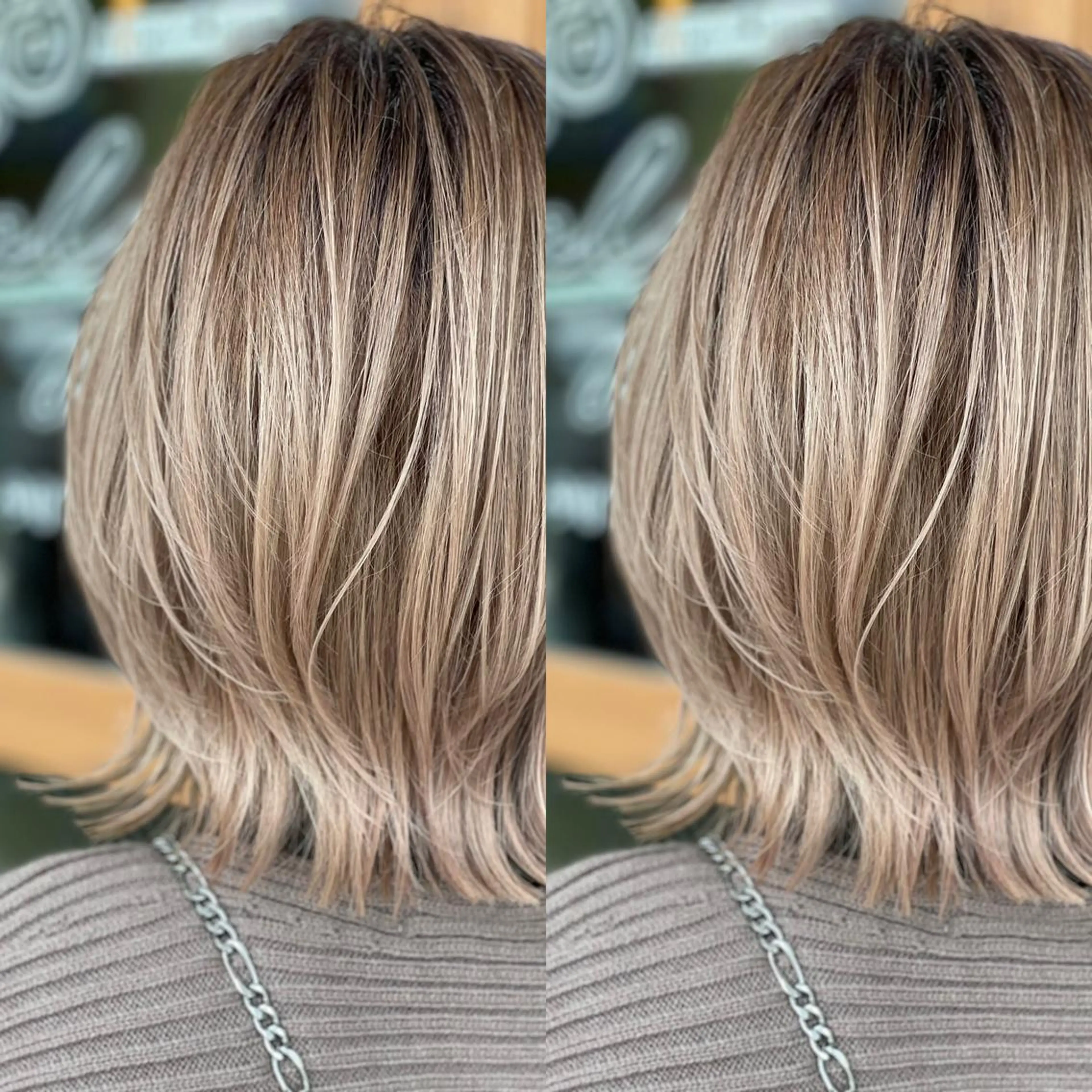 ミディアム カラー Snaly カラー特化ページのヘアスタイル