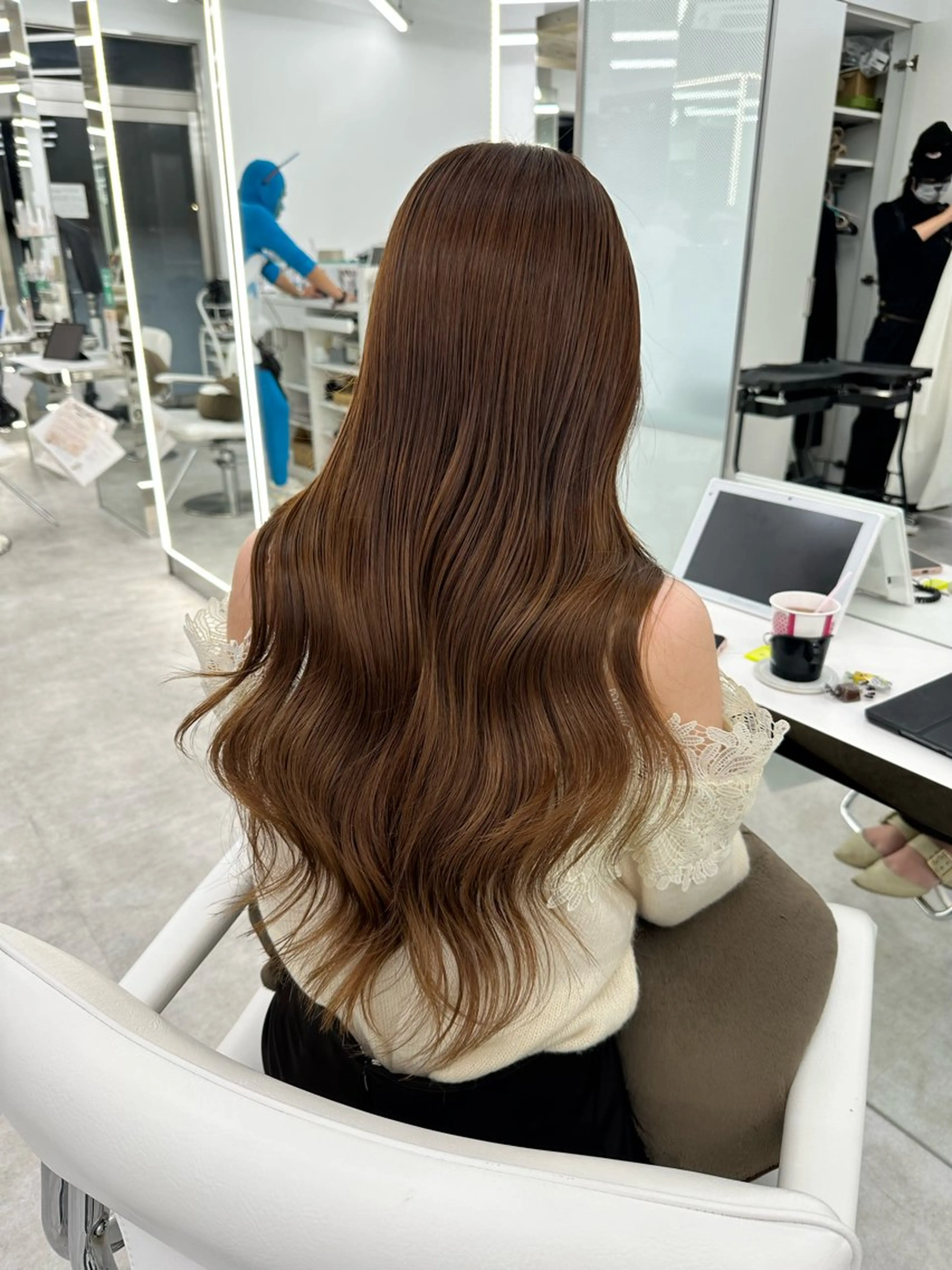 ロング カラー ブリーチ指名No.1 Daikiのヘアスタイル