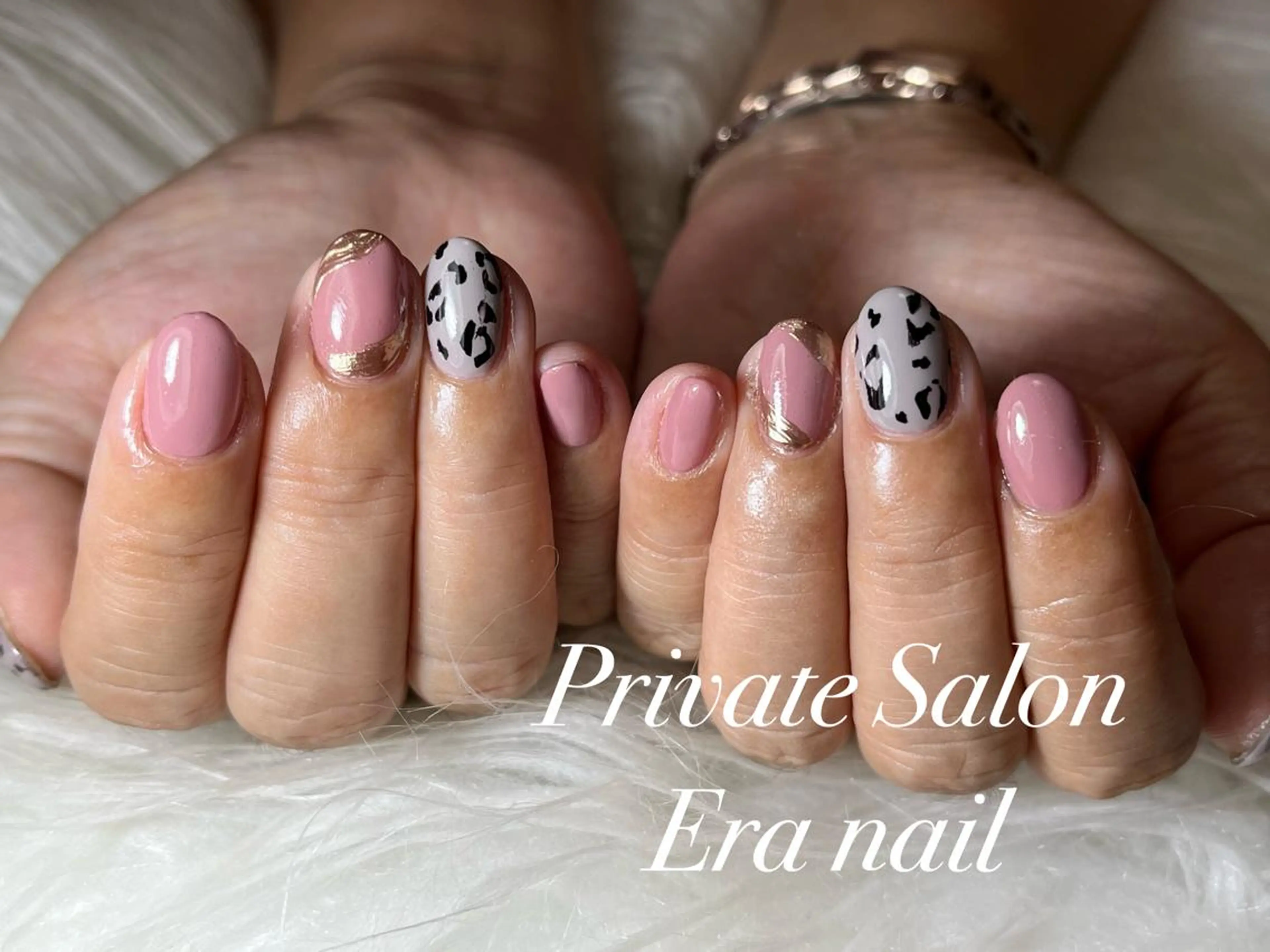 ネイル アニマル柄 Era nailのネイルデザイン