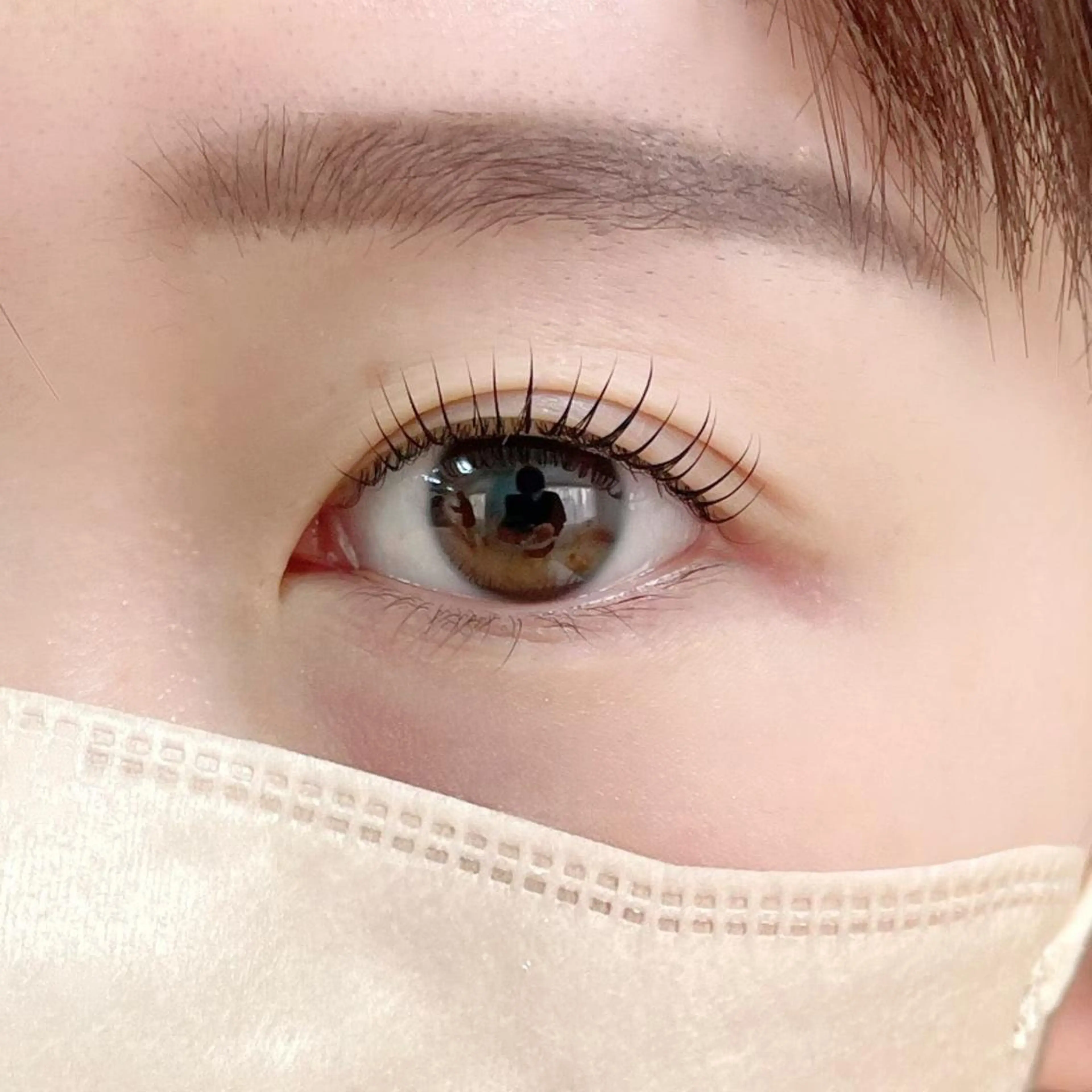 マツエク・マツパ フラットラッシュ パリジェンヌラッシュリフト 一重×まつ毛パーマ SASAKI JUNのマツエク・マツパデザイン