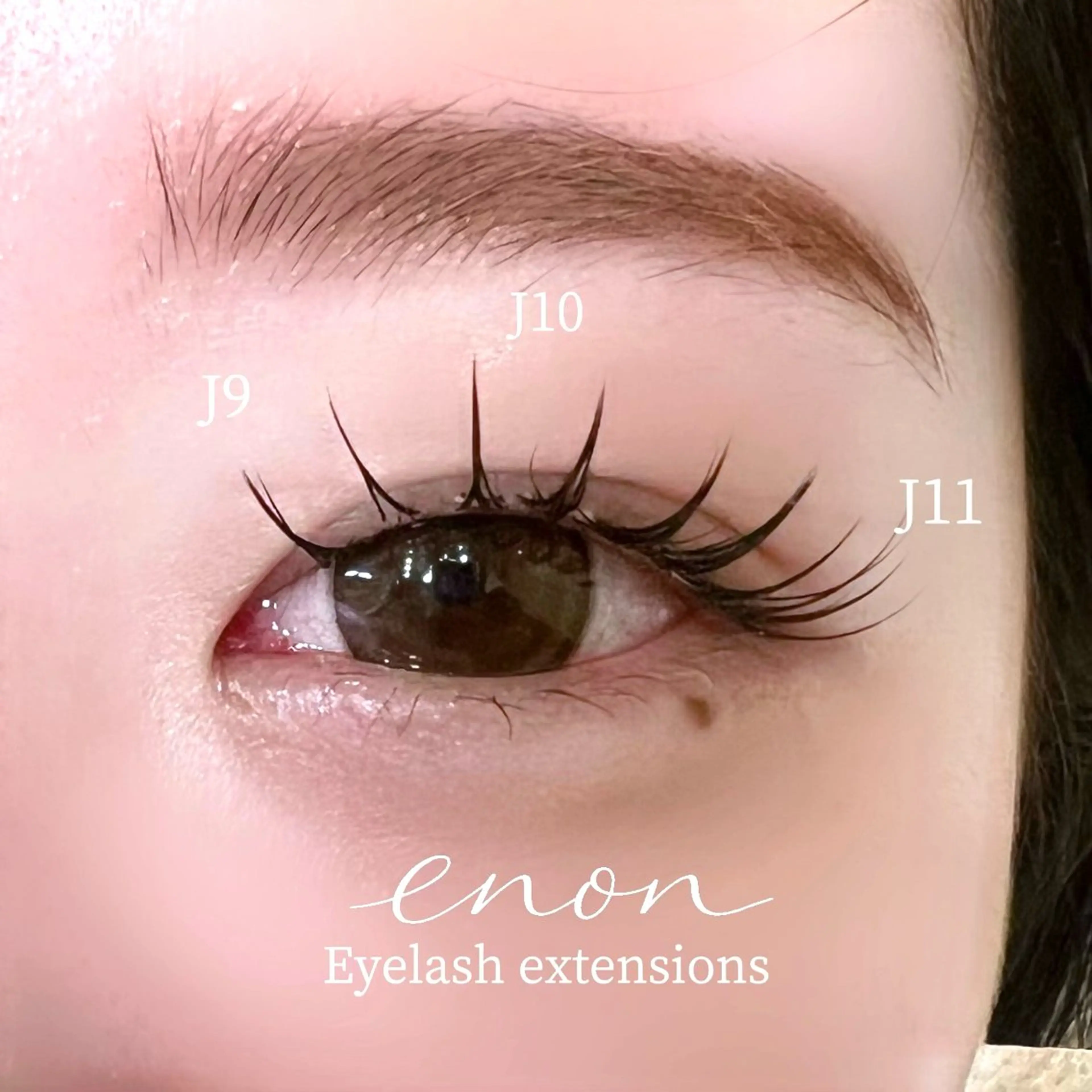 マツエク・マツパ ナチュラル マツエク enon所属・enon Sakiのマツエク・マツパデザイン