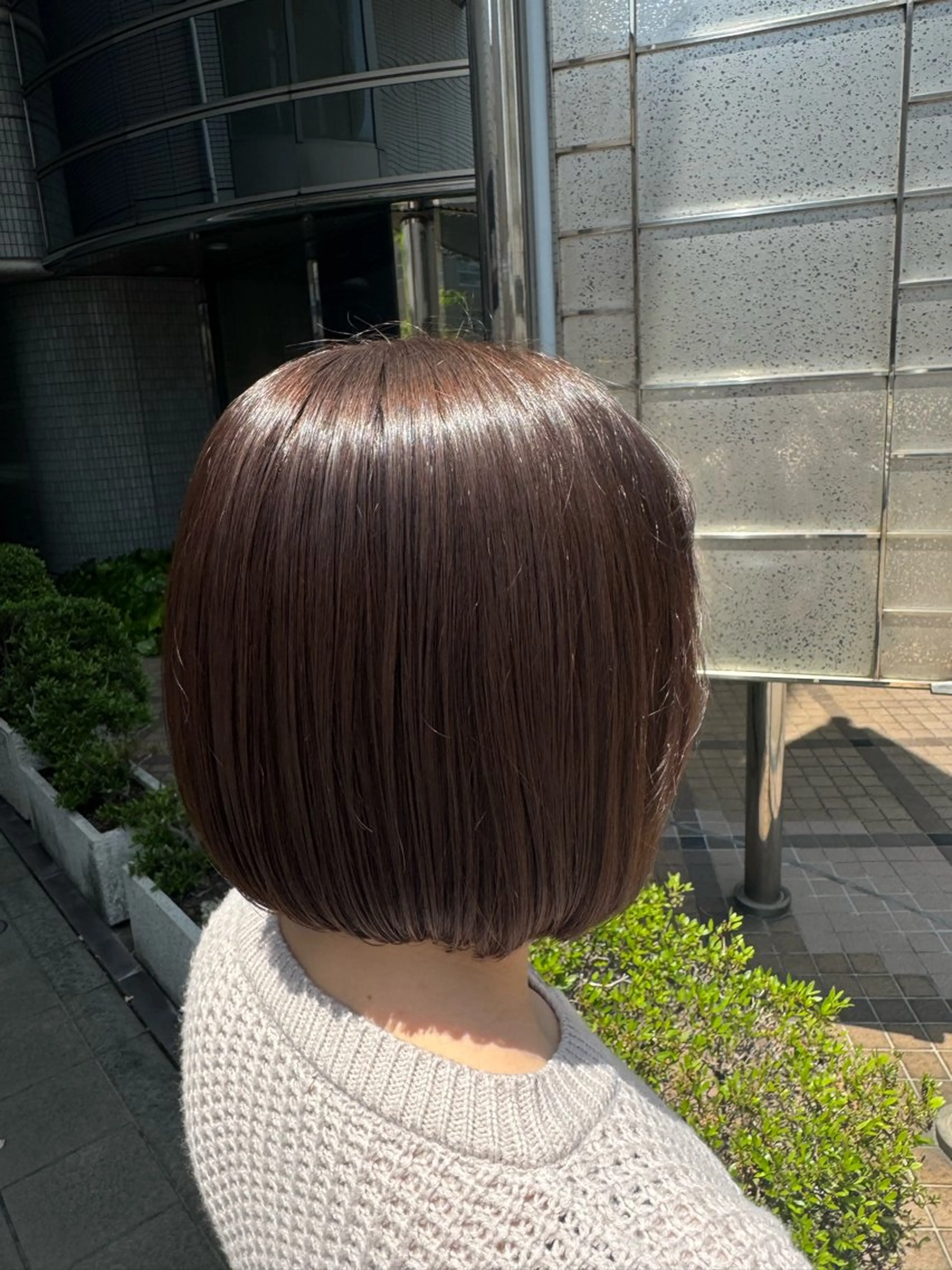 カラー ベージュカラー ヘアカラー 新村 美咲のヘアスタイル