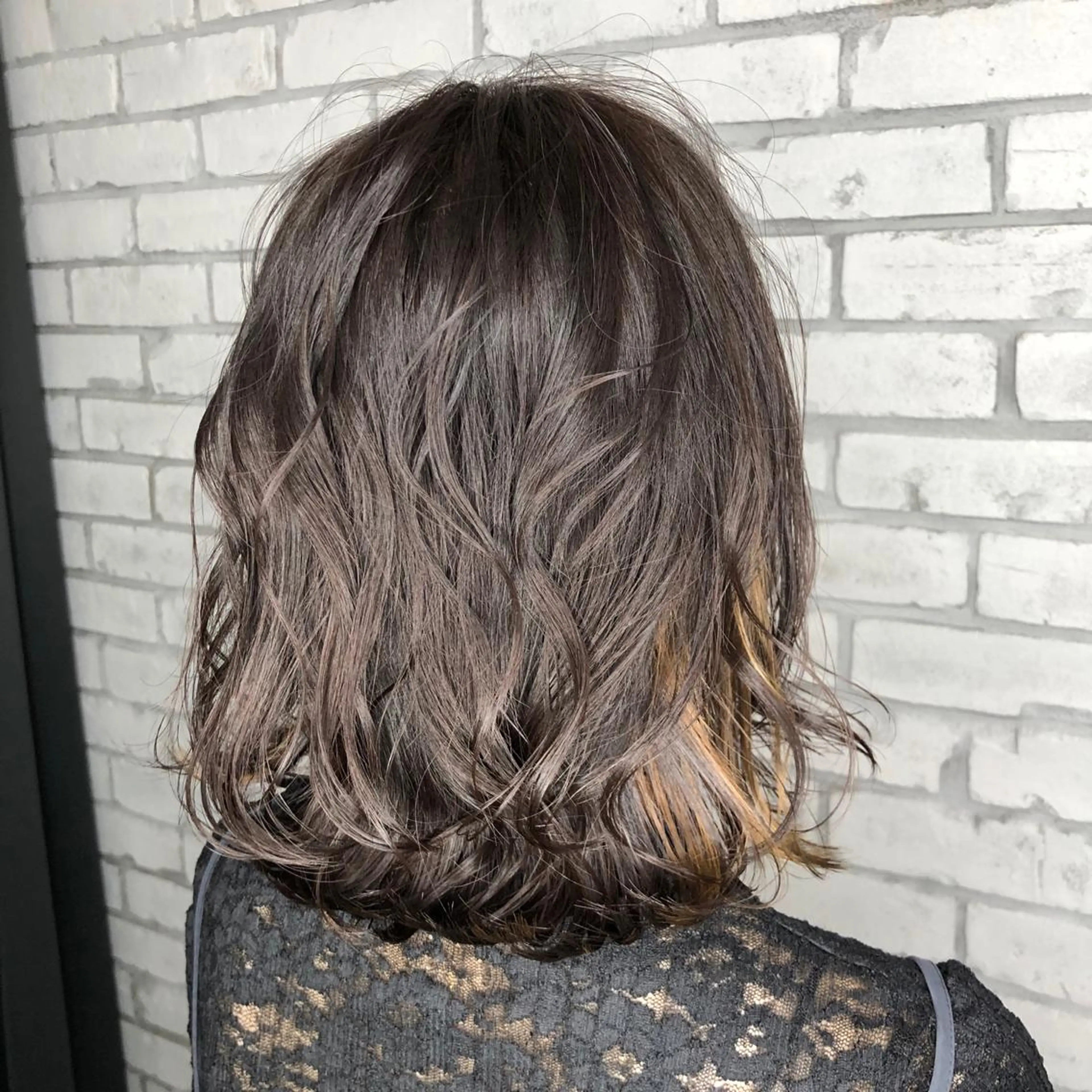 セミロング カラー welring hair salonのヘアスタイル