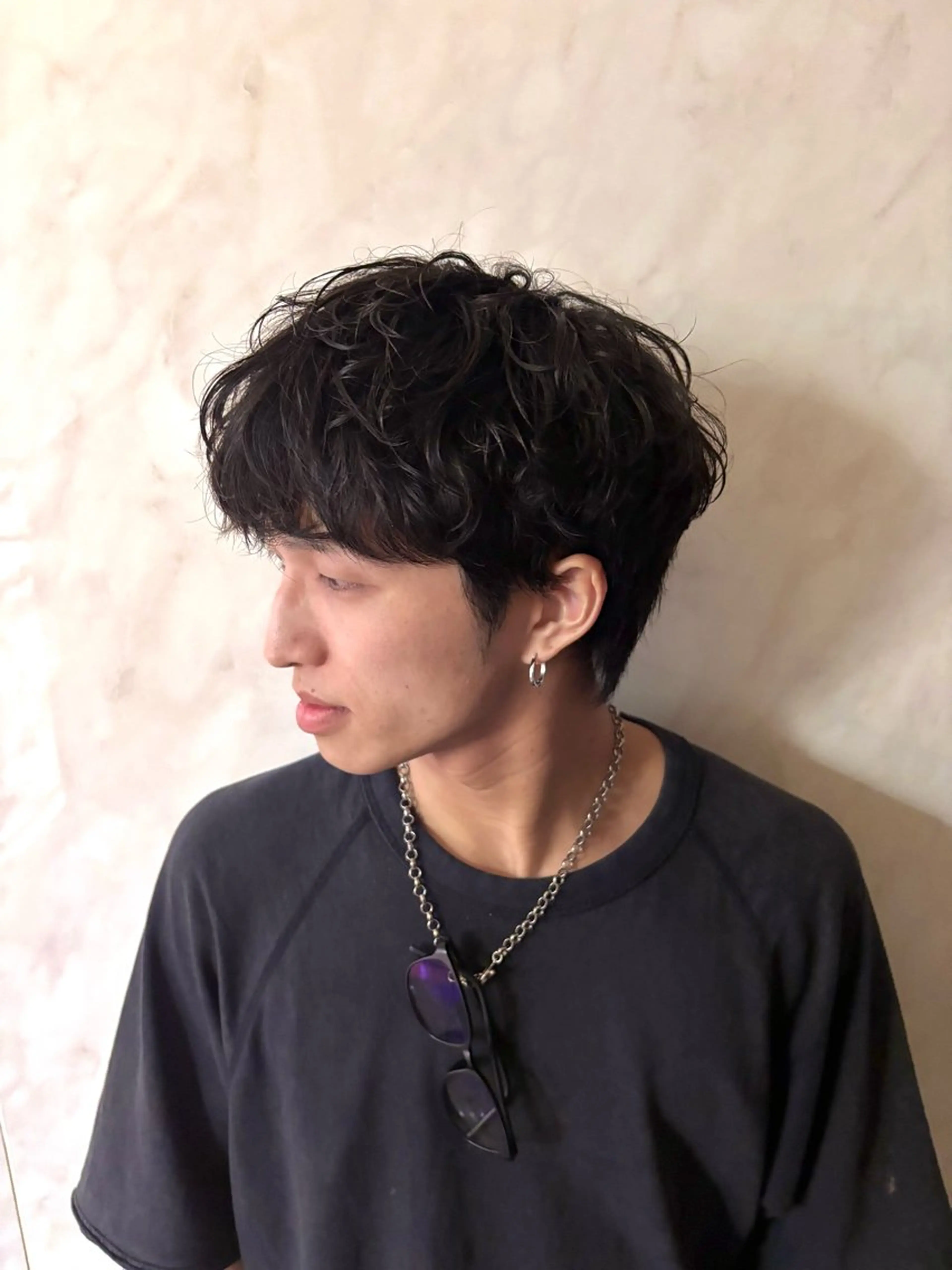 ショート パーマ ショートヘア 本厚木パーマ&ブリー チ特化メンズショートのヘアスタイル