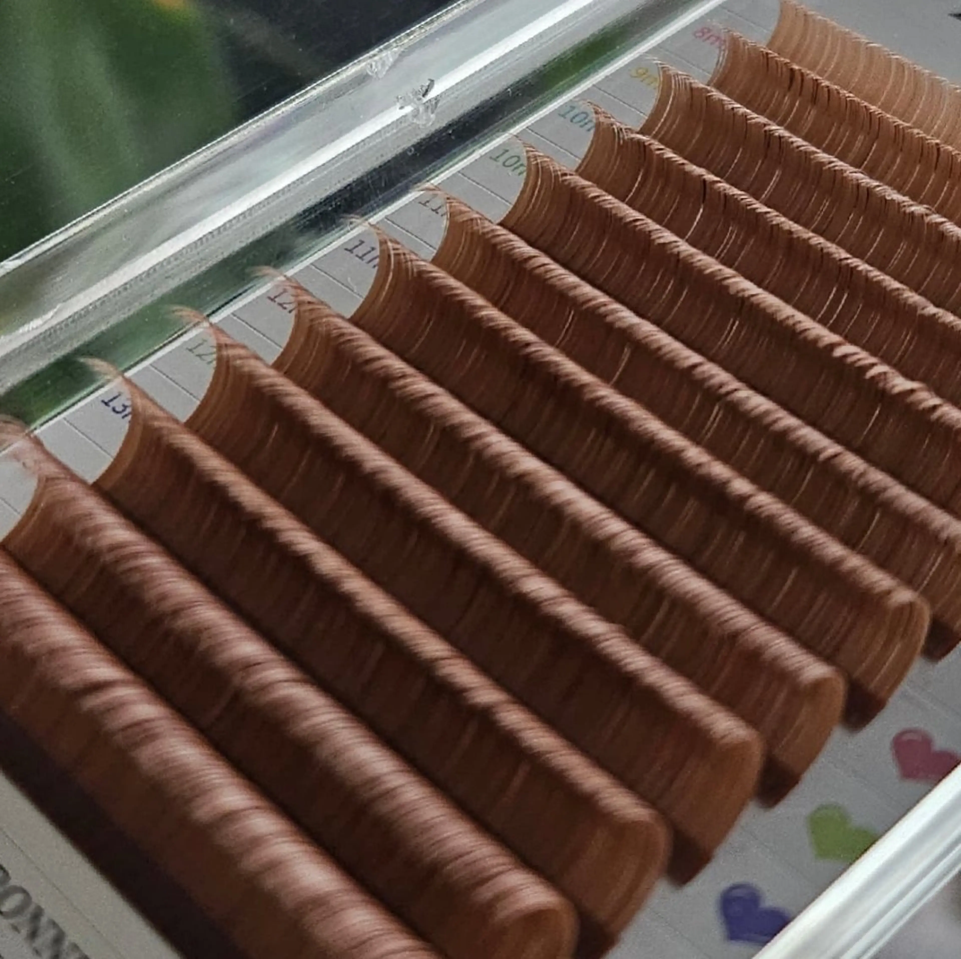 マツエク・マツパ Cカール カラーマツエク Dカール フラットラッシュ SEOLLE natsuのマツエク・マツパデザイン