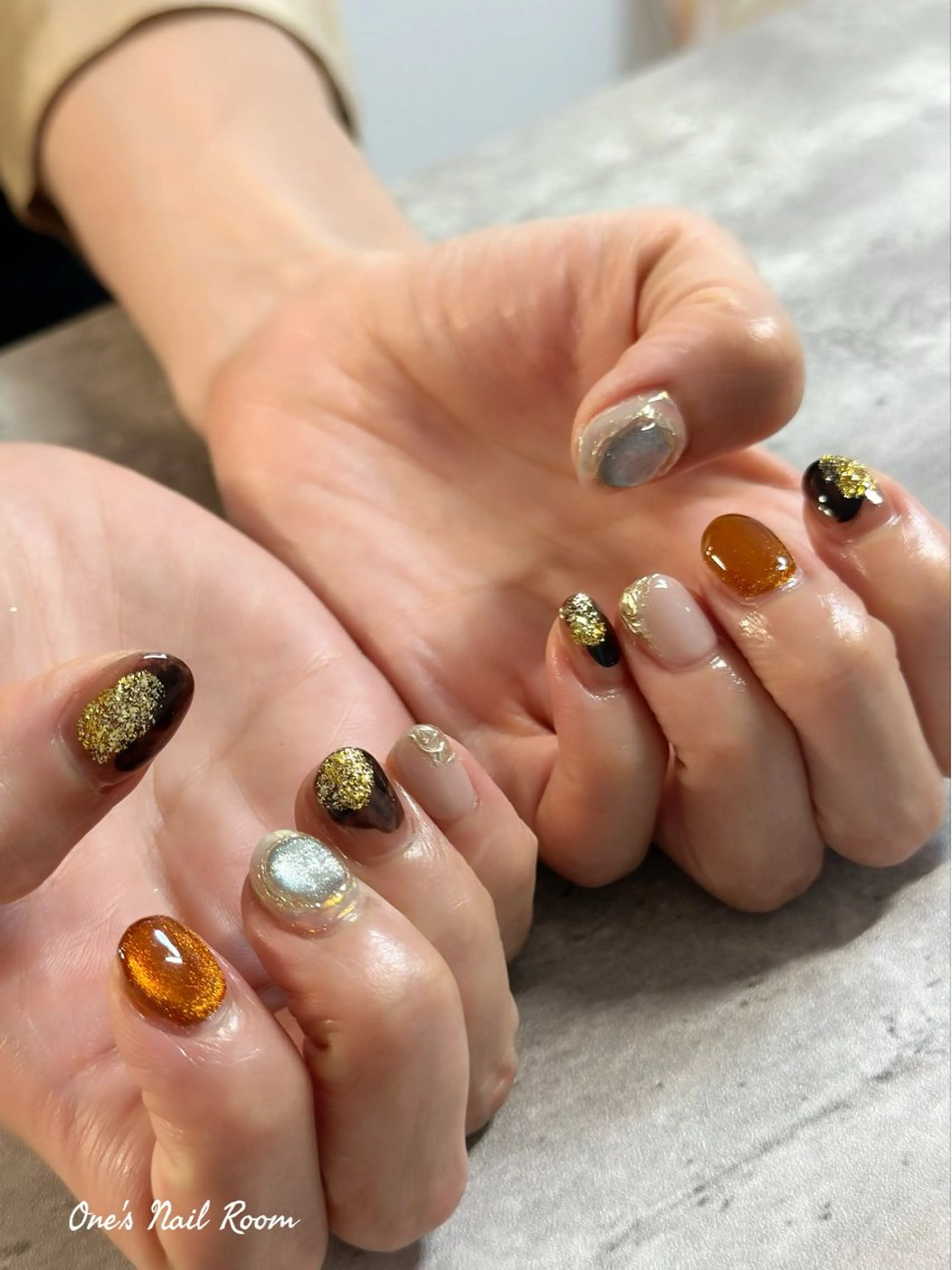 ネイル ハンドネイル One's Nail Roomのネイルデザイン
