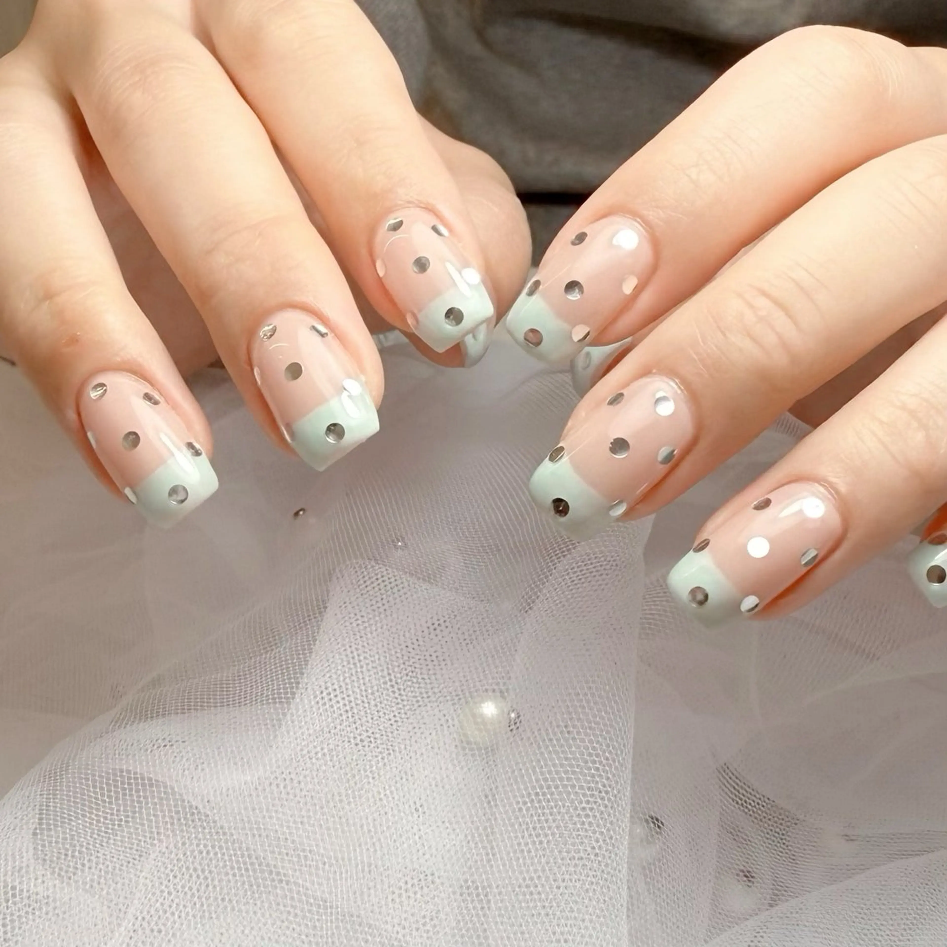 ネイル ハンドネイル mau🩵 堺筋本町nailのネイルデザイン
