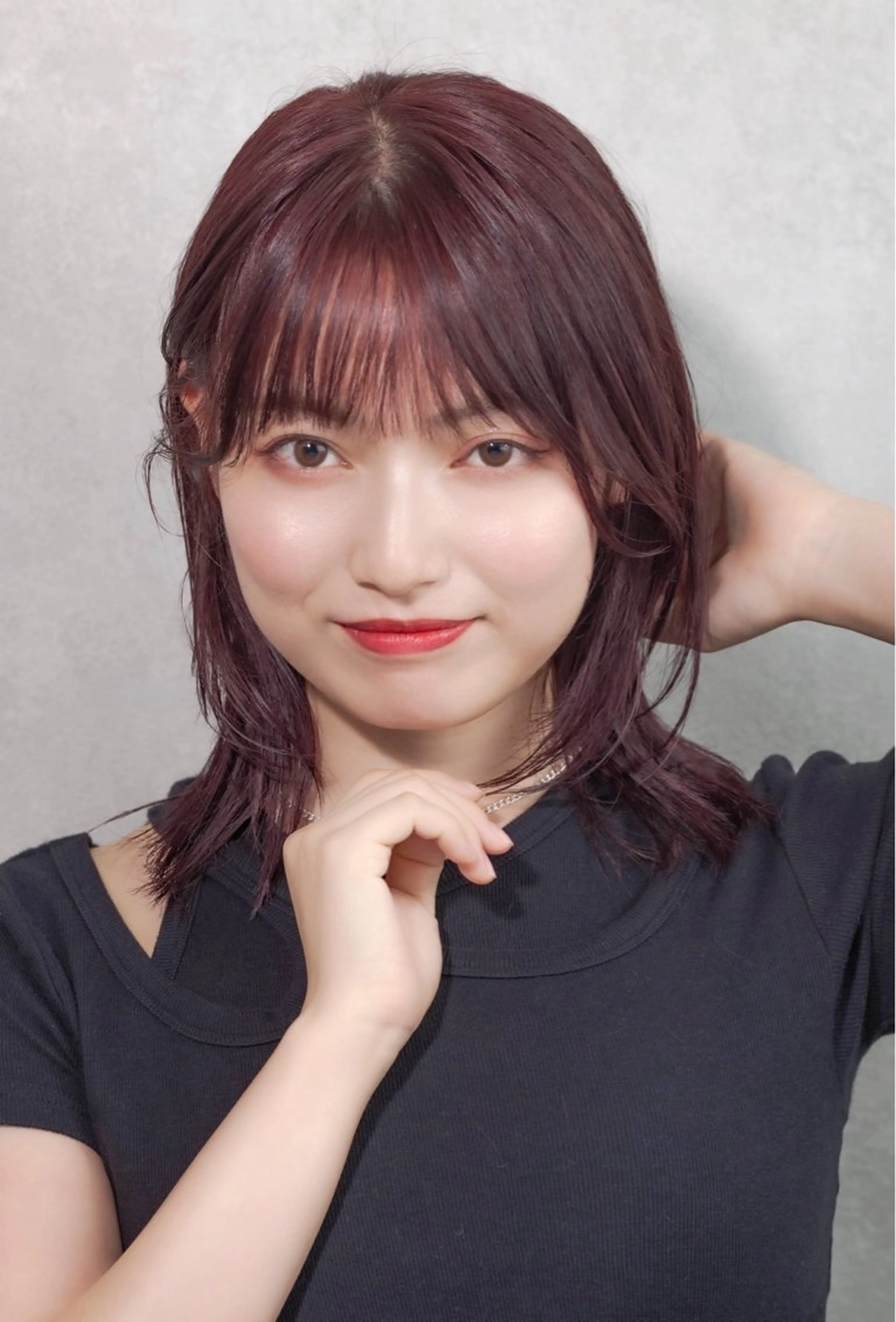 ミディアム [似合う小顔カット] 🪽MUNi恵比寿のヘアスタイル